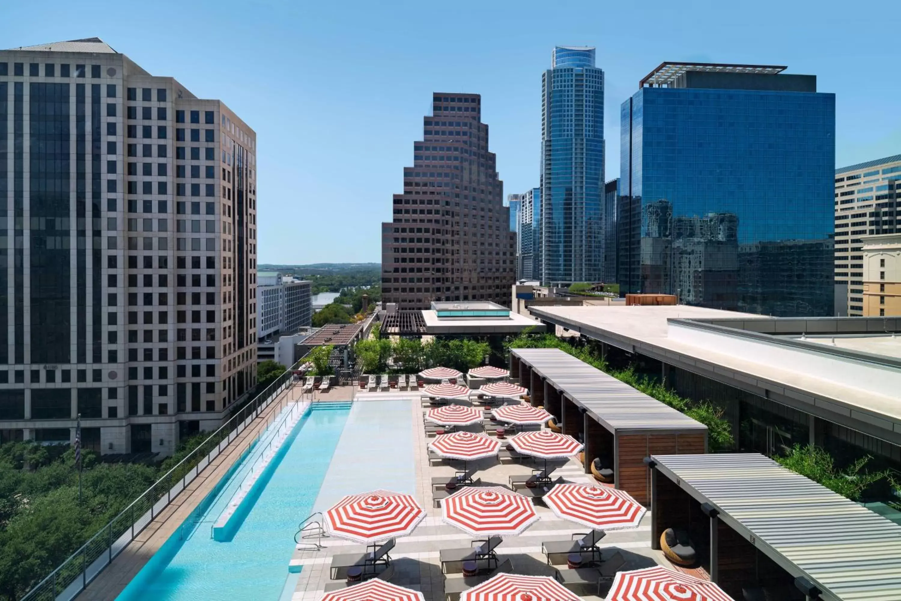 Swimming Pool in Austin Marriott Downtown