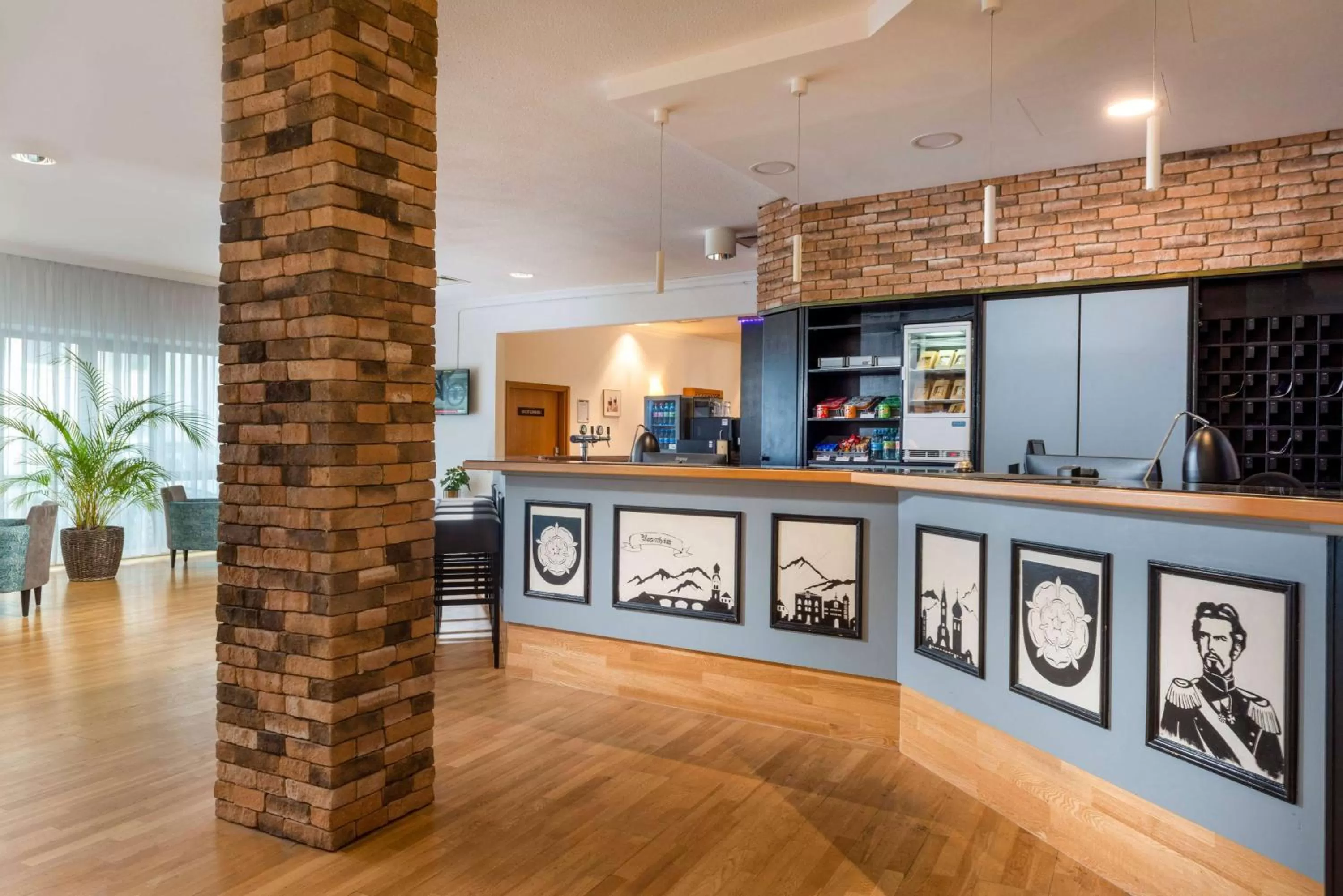 Lobby or reception in Tryp by Wyndham Rosenheim