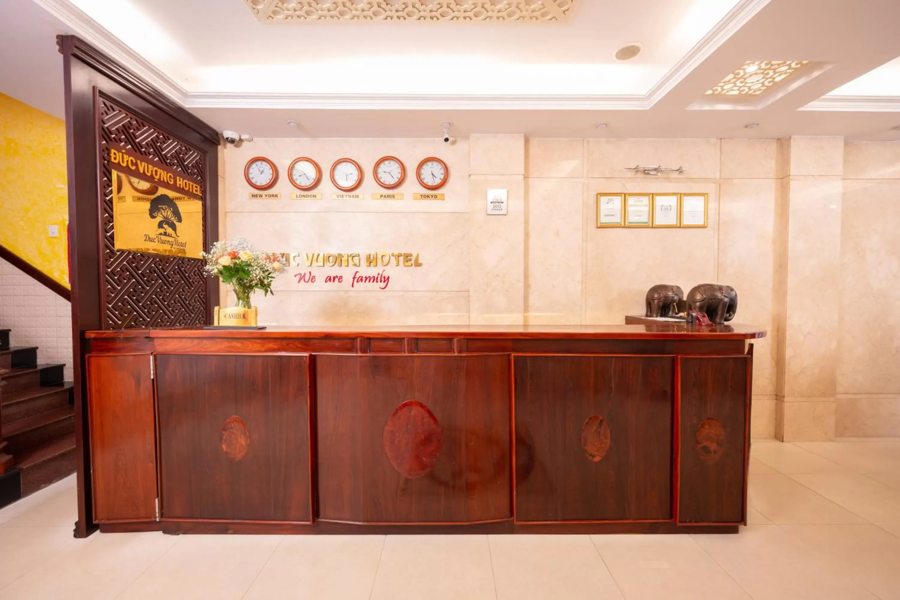 Lobby or reception, Lobby/Reception in Duc Vuong Saigon Hotel - Bui Vien