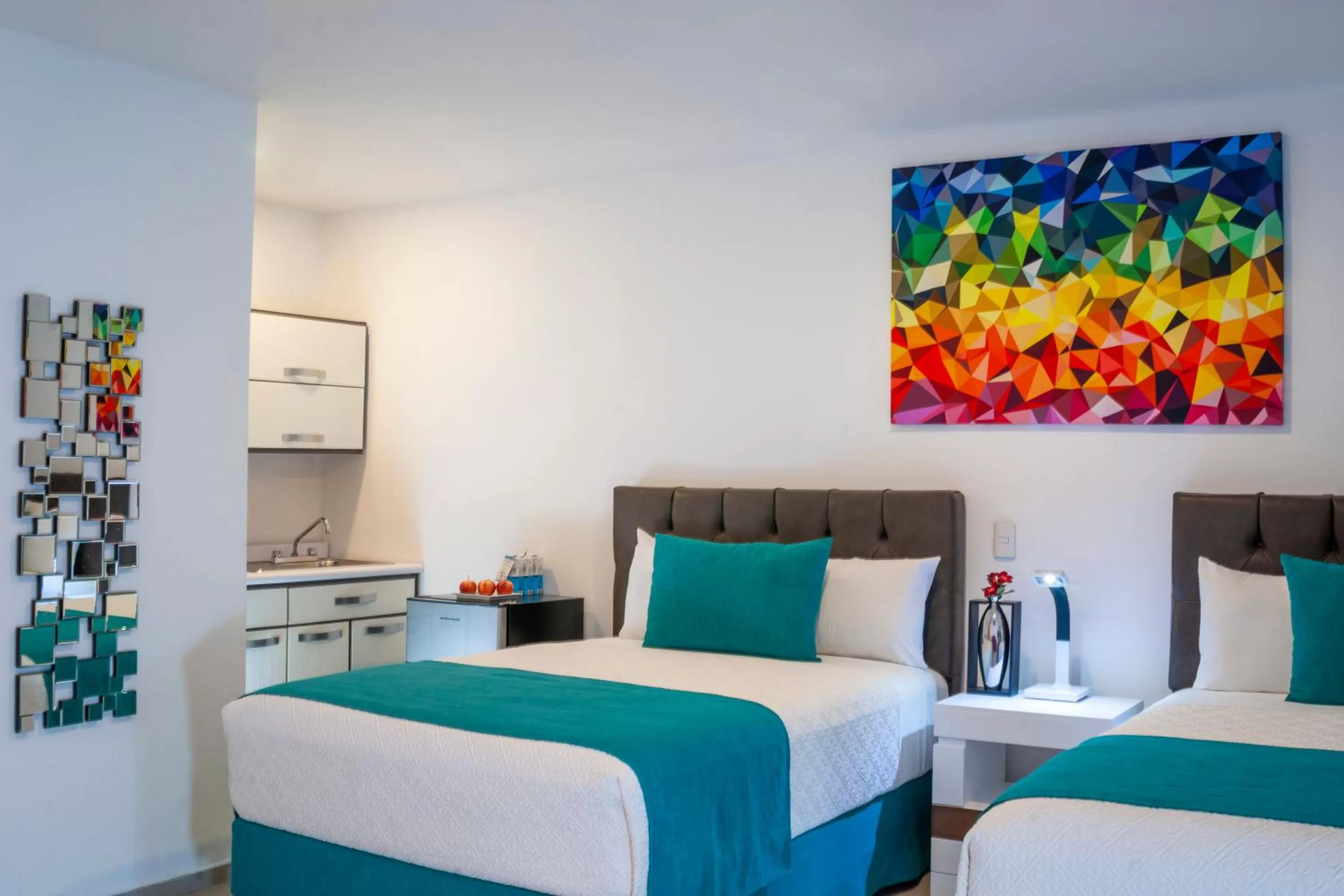 Bed in Container Inn Hotel Aeropuerto