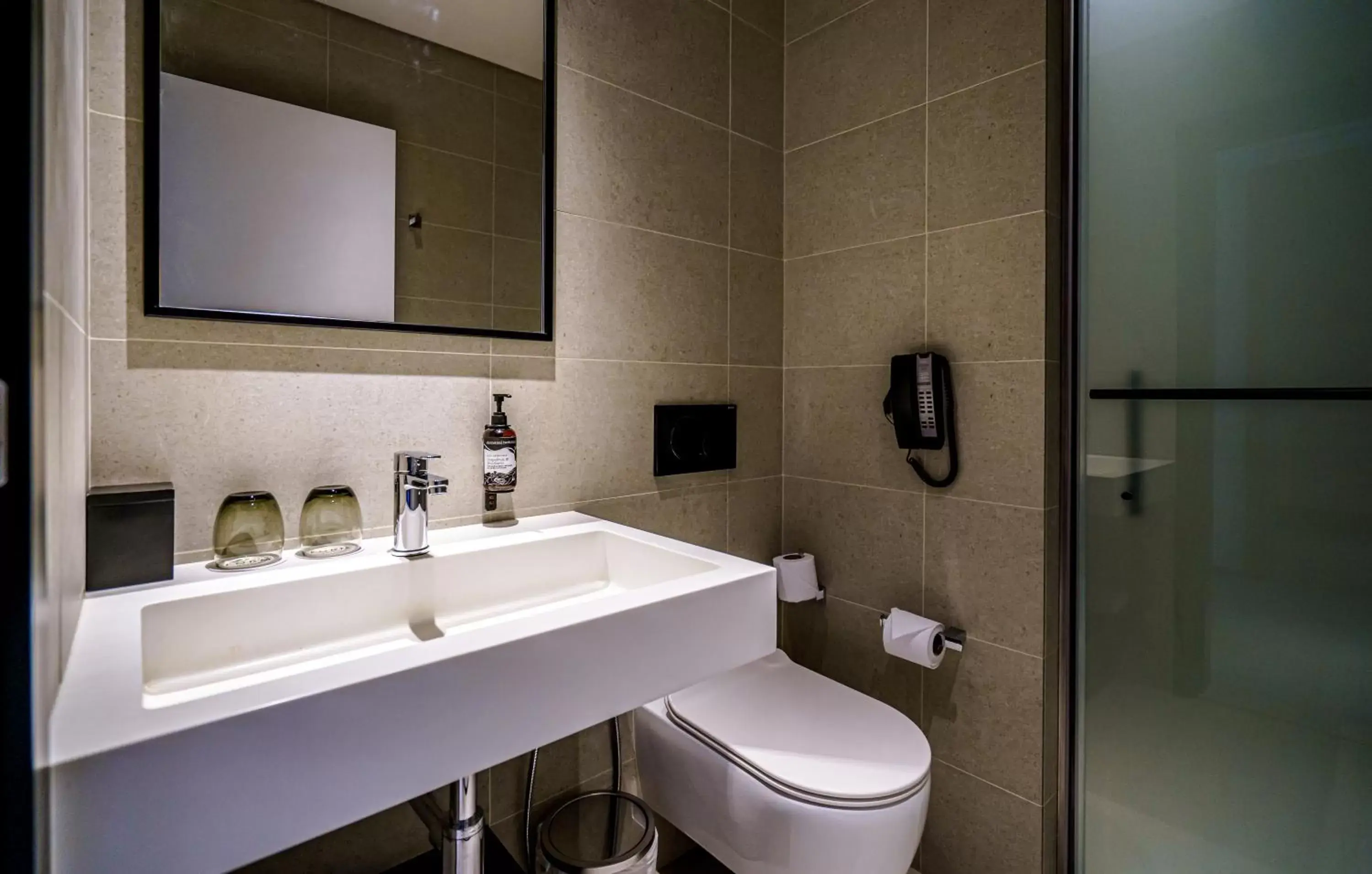 Toilet, Bathroom in FORM Hotel Dubai, a Member of Design Hotels