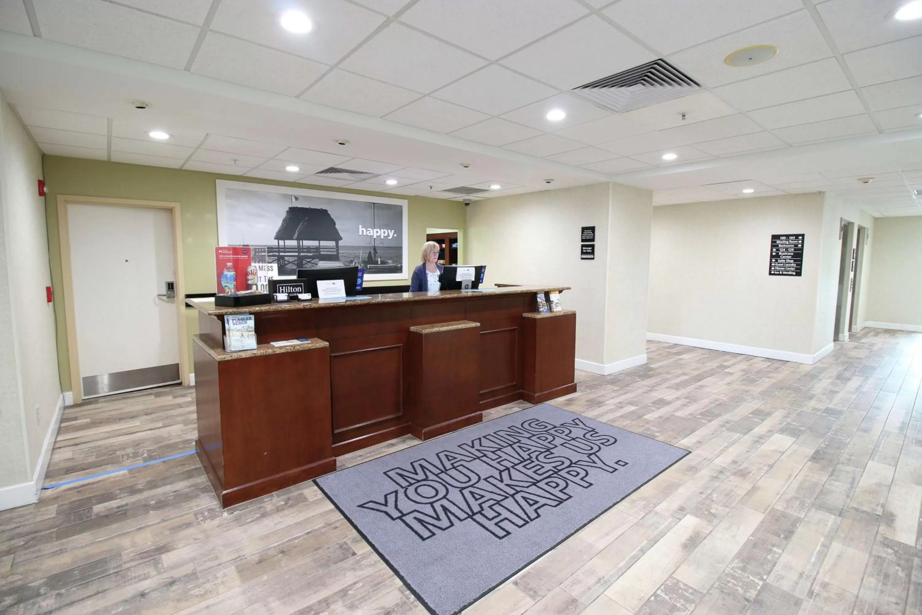 Lobby or reception in Hampton Inn & Suites Palm Coast