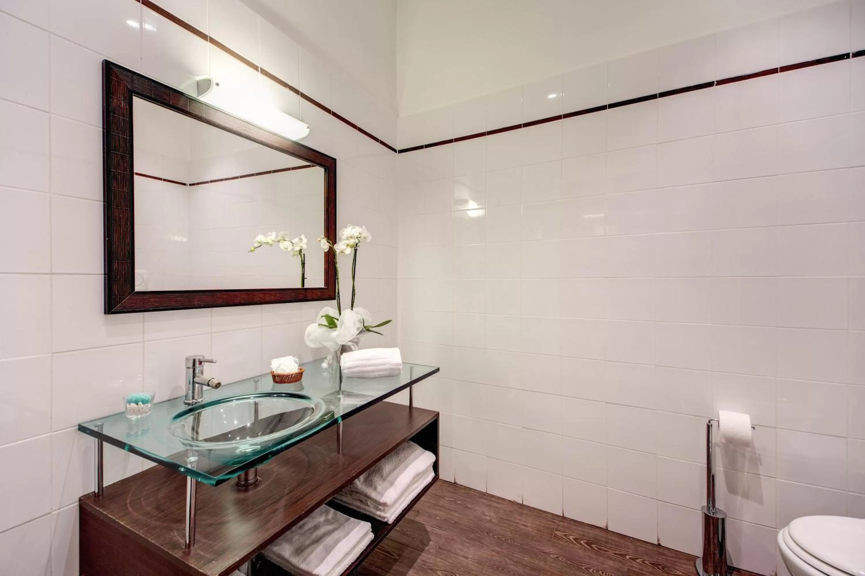 Bathroom in Hotel St. Moritz