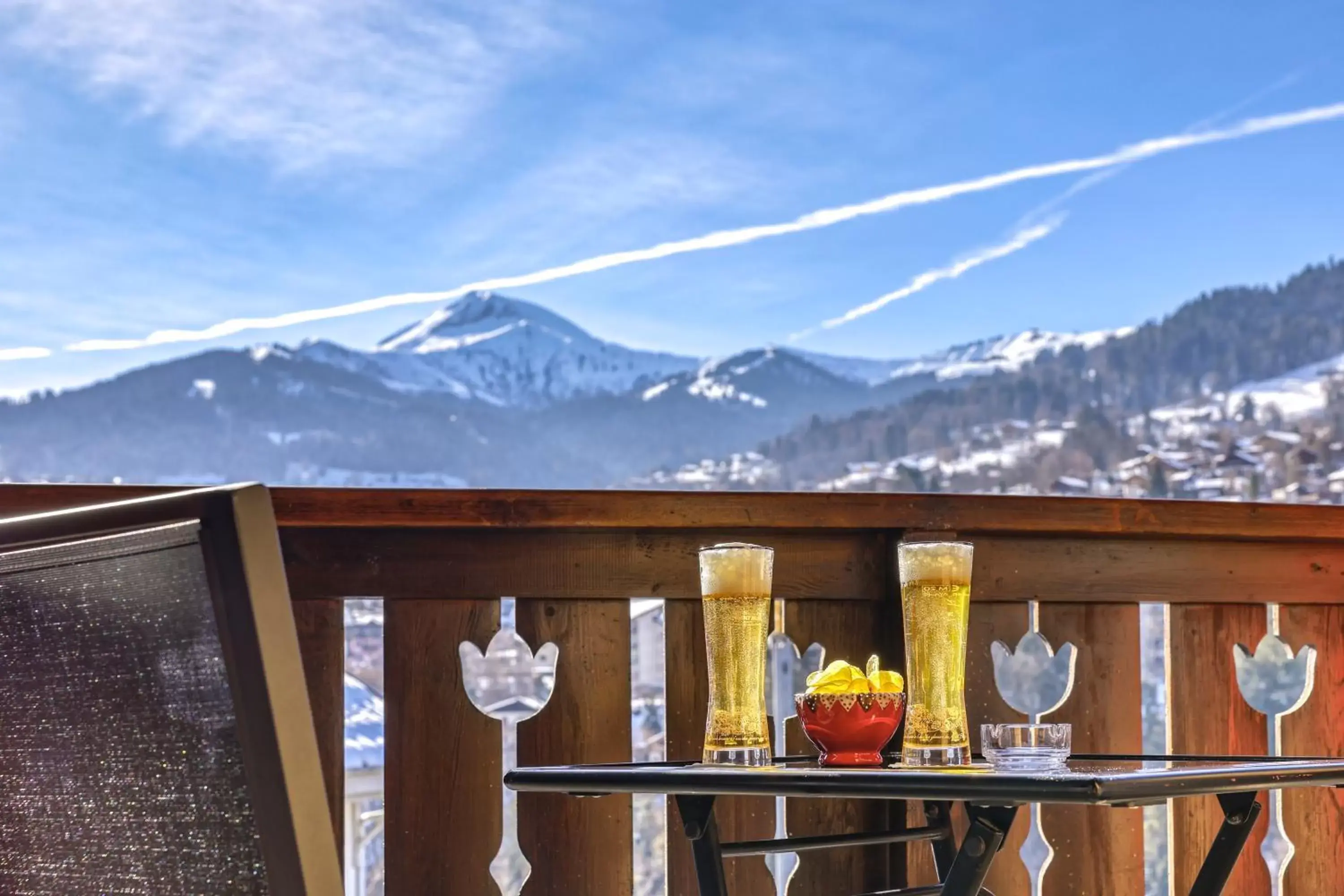 Lounge or bar, Mountain View in Coeur des Neiges