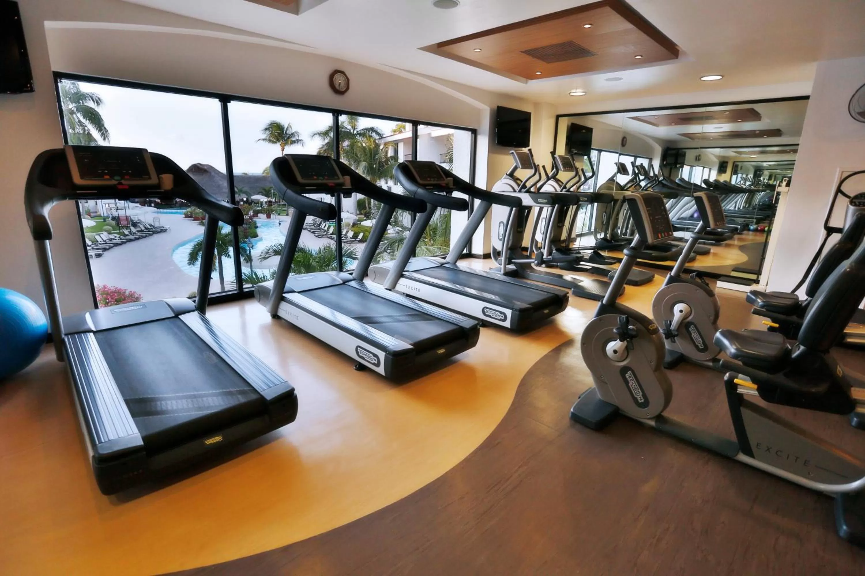 Fitness centre/facilities in The Royal Cancun All Suites Resort