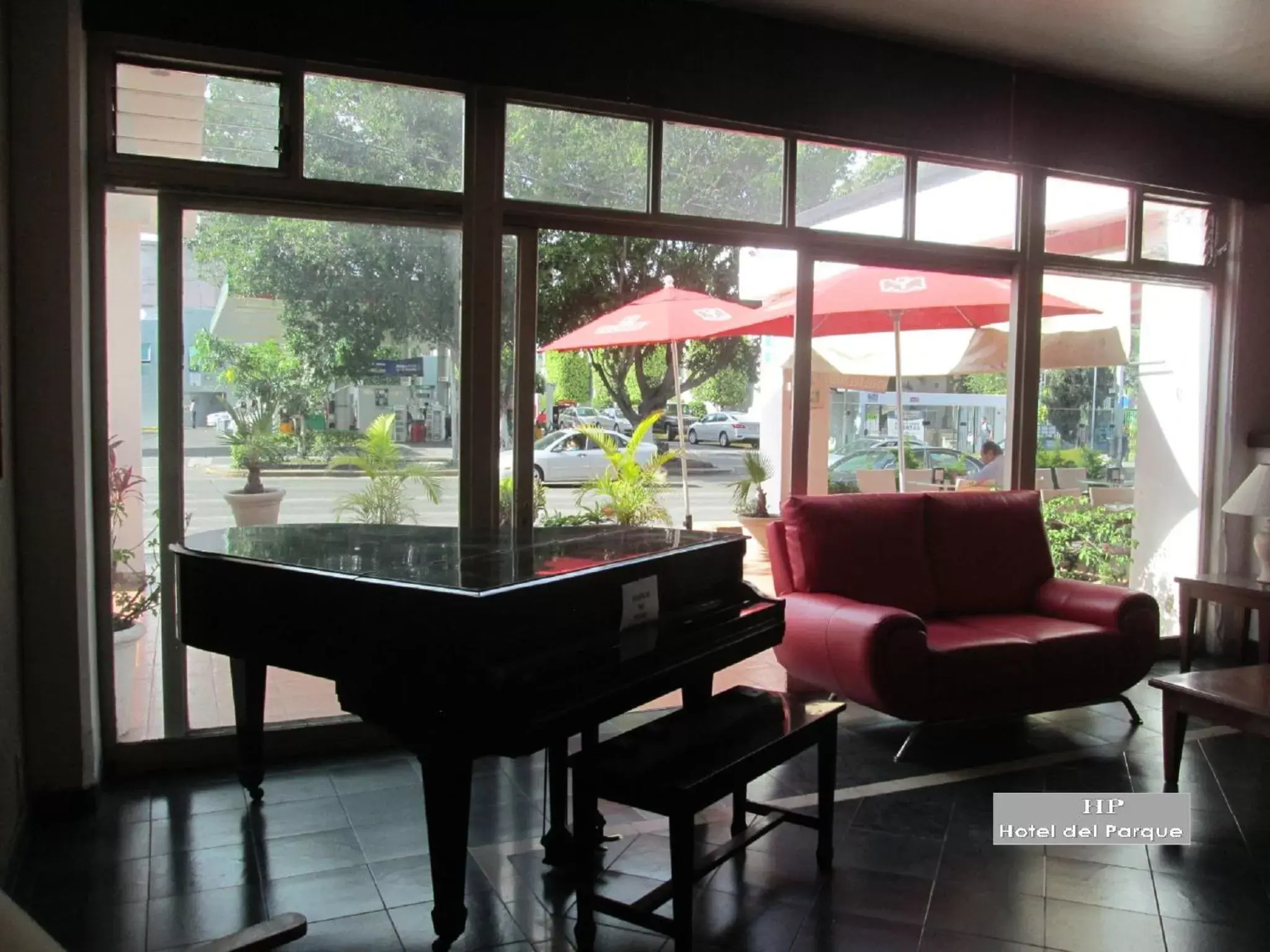 Lobby or reception in Hotel Del Parque