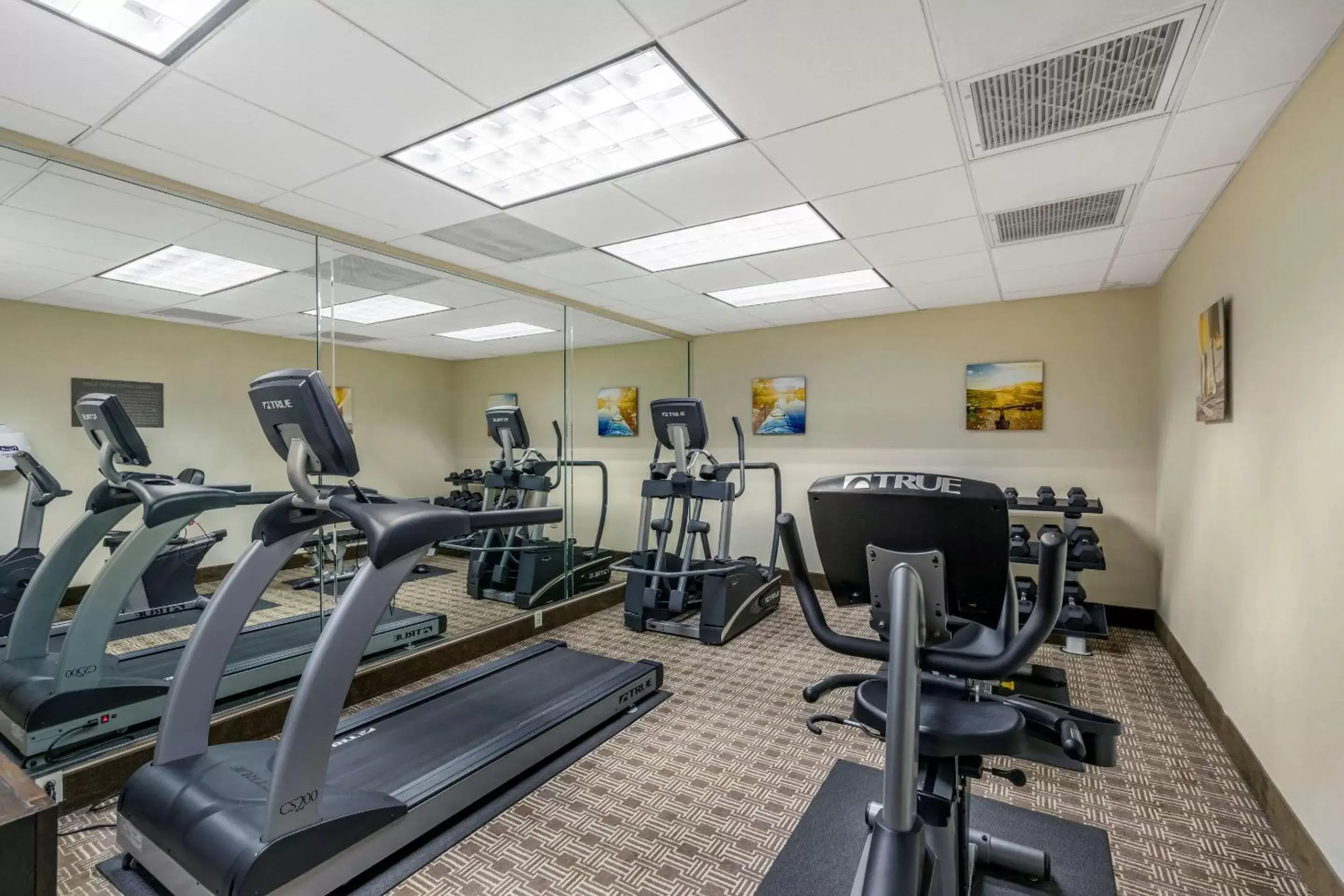 Fitness centre/facilities, Fitness Center/Facilities in Comfort Inn Near Six Flags St. Louis