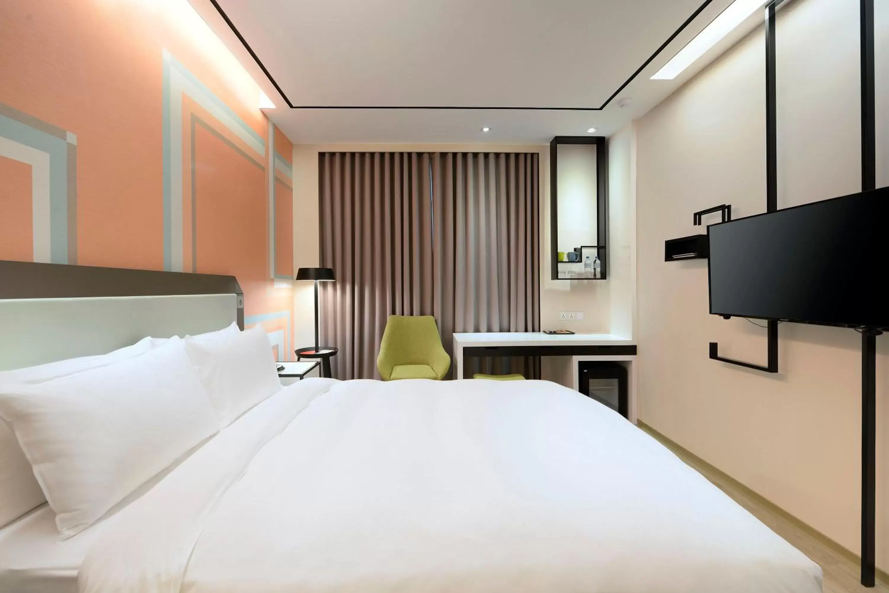 Bed in Uinn Business Hotel-Shihlin