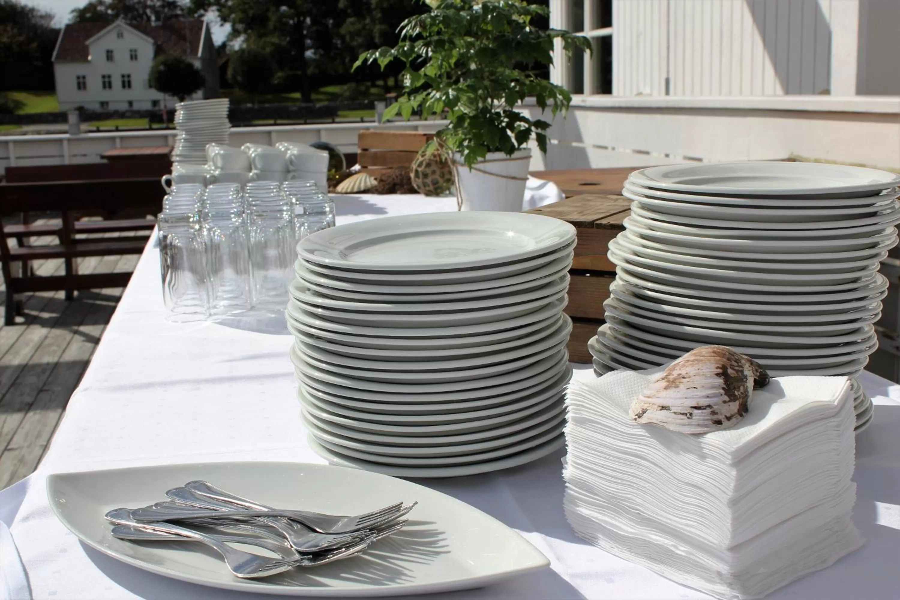 BBQ facilities in Hummeren Hotel