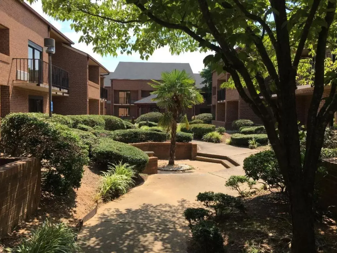 Garden, Property Building in Ramada by Wyndham Raleigh