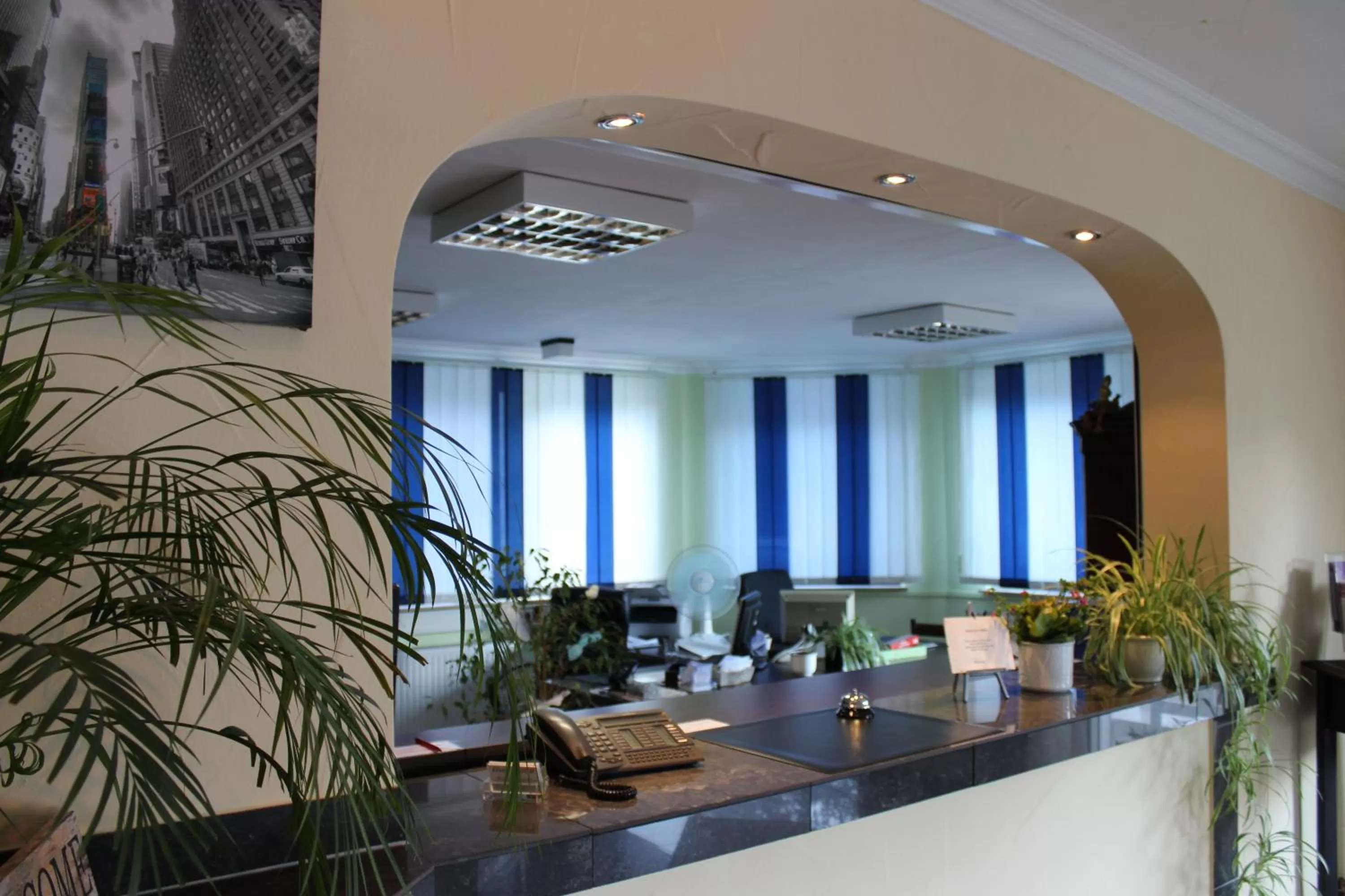 Lobby or reception in Hotel America