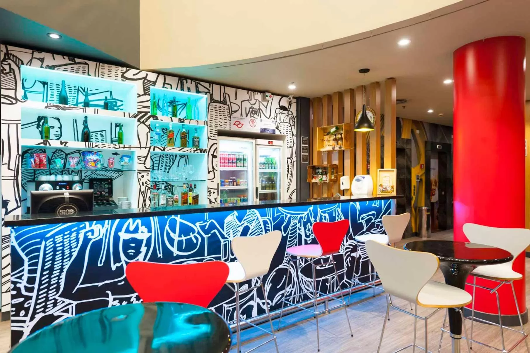 Living room in ibis Campinas