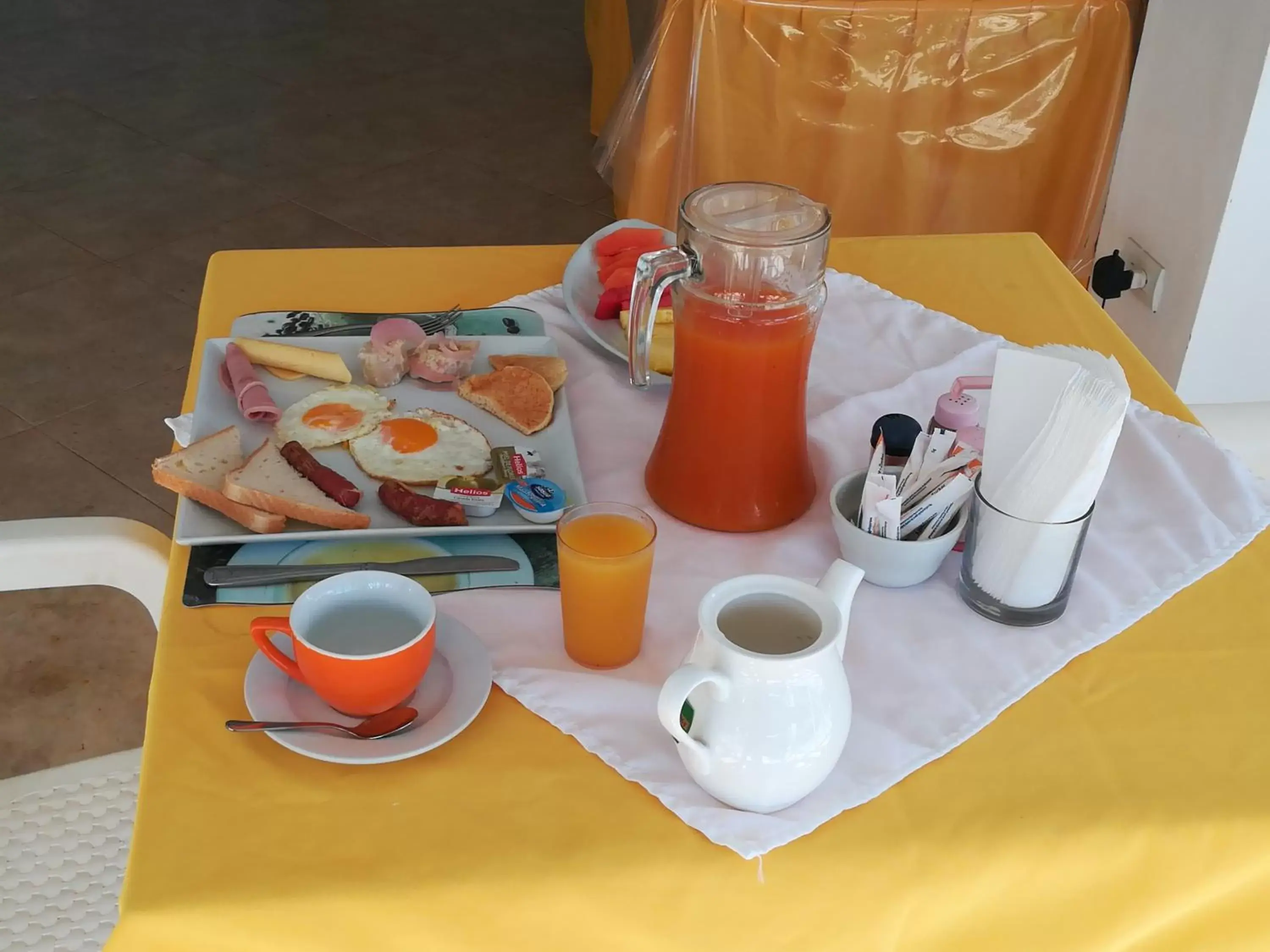 Food and drinks, Breakfast in Costarena Beach Hotel