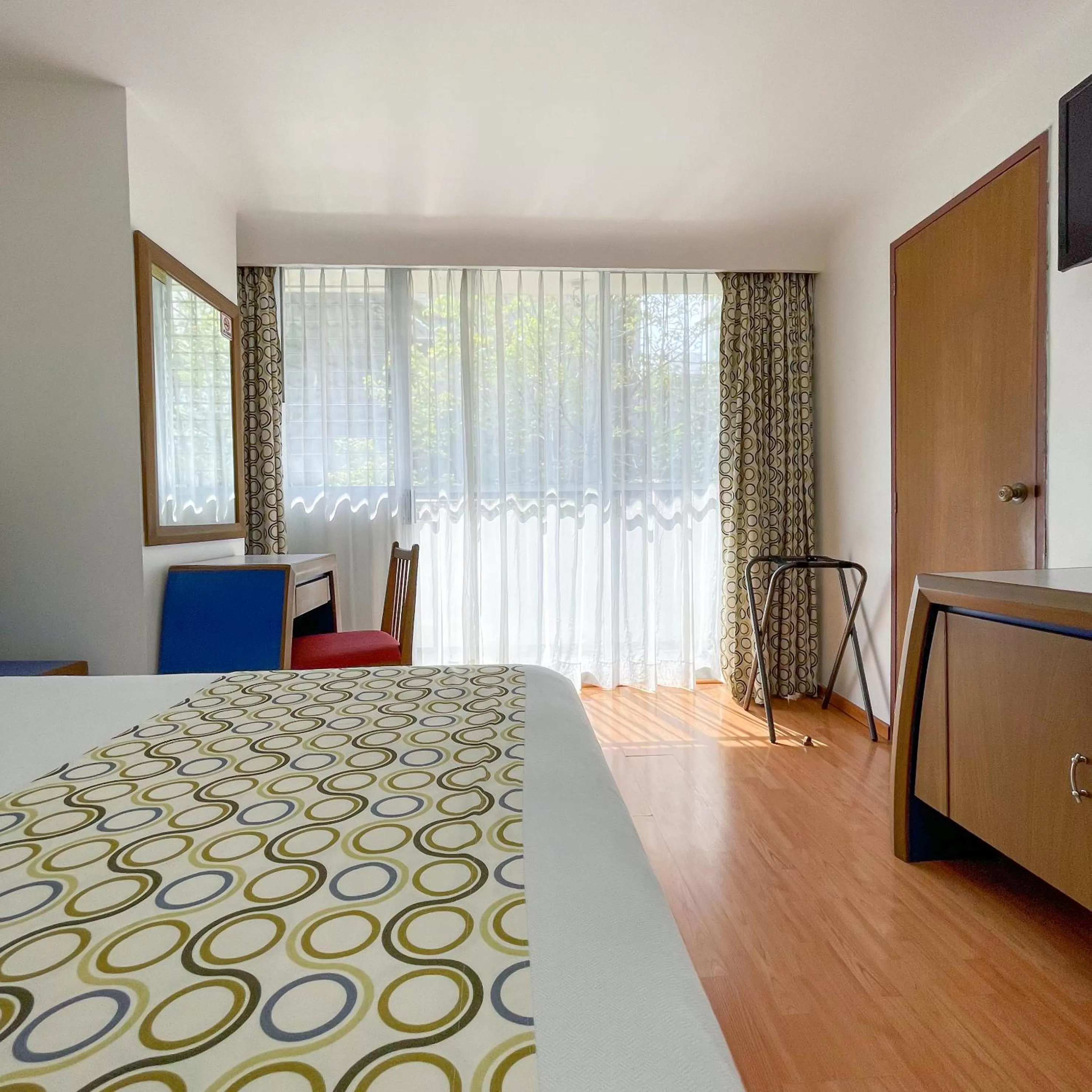 Bed in Hotel Palace México