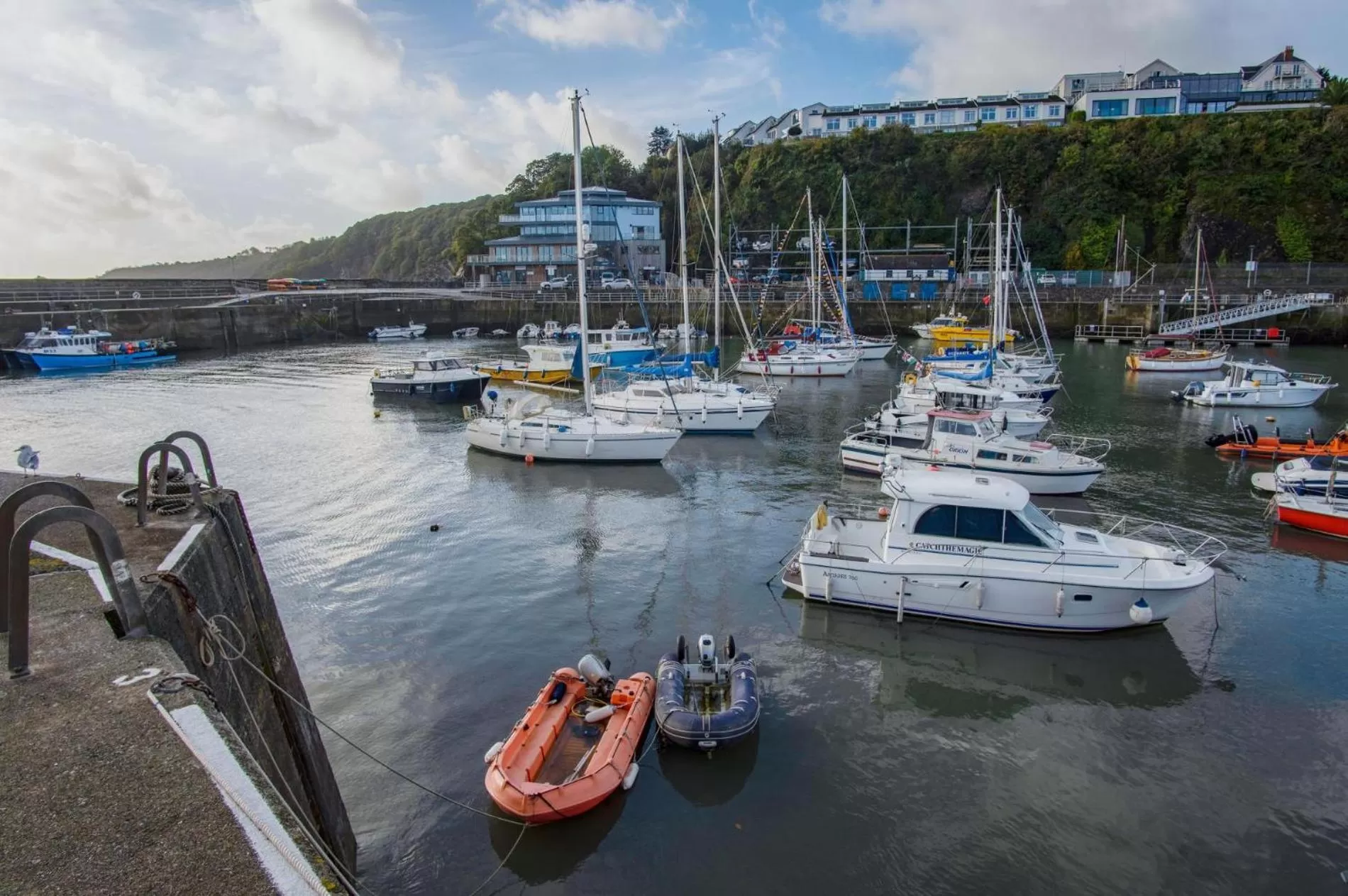 Floor plan in Ocean Cabins No 14 At The Square - Saundersfoot