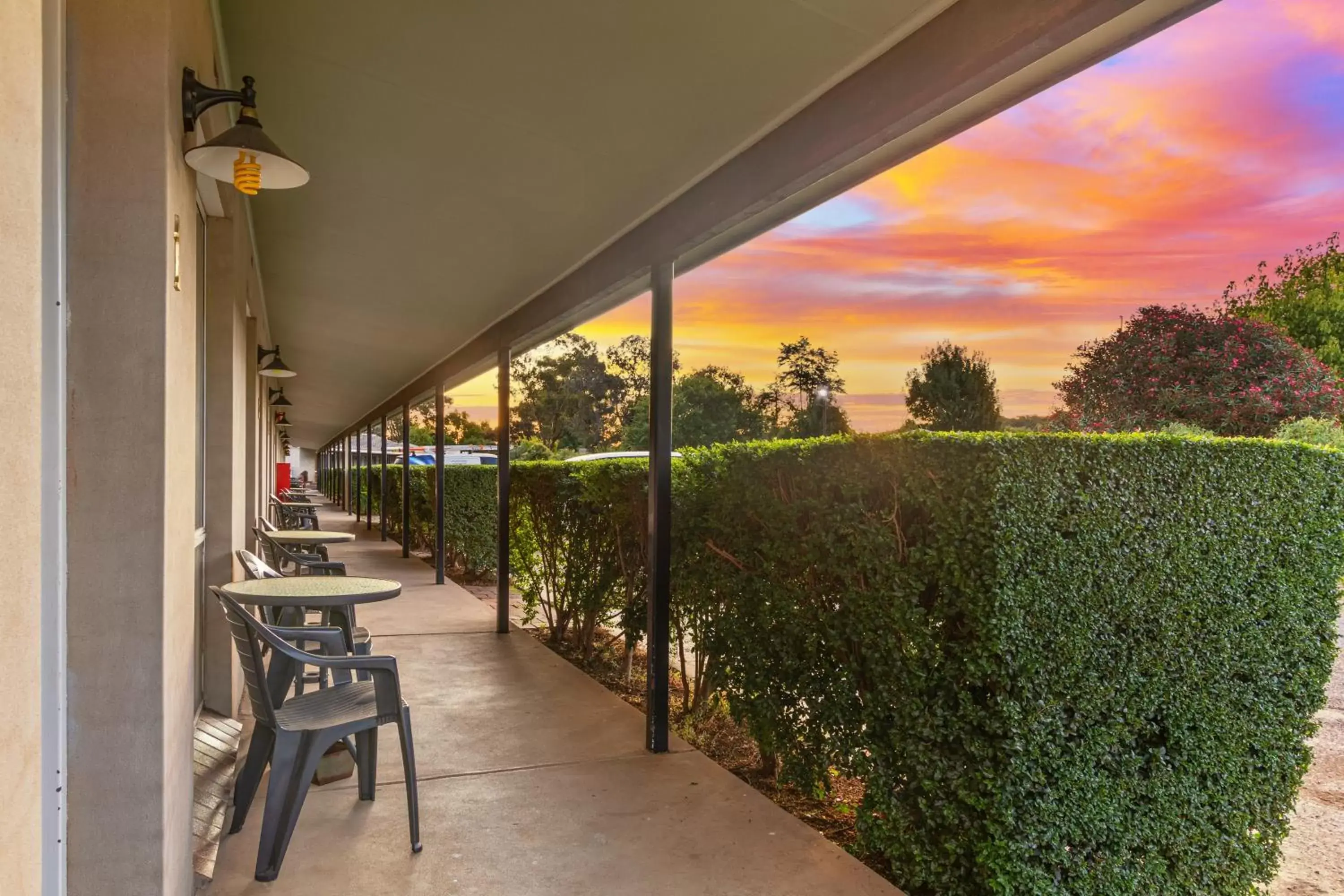 Balcony/Terrace in Burringa Garden Motel