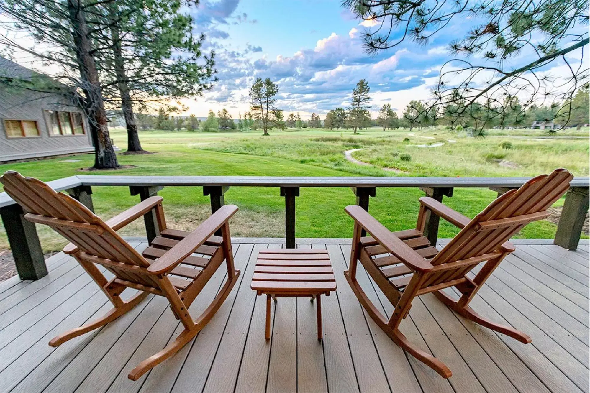 Patio in Sunriver Resort