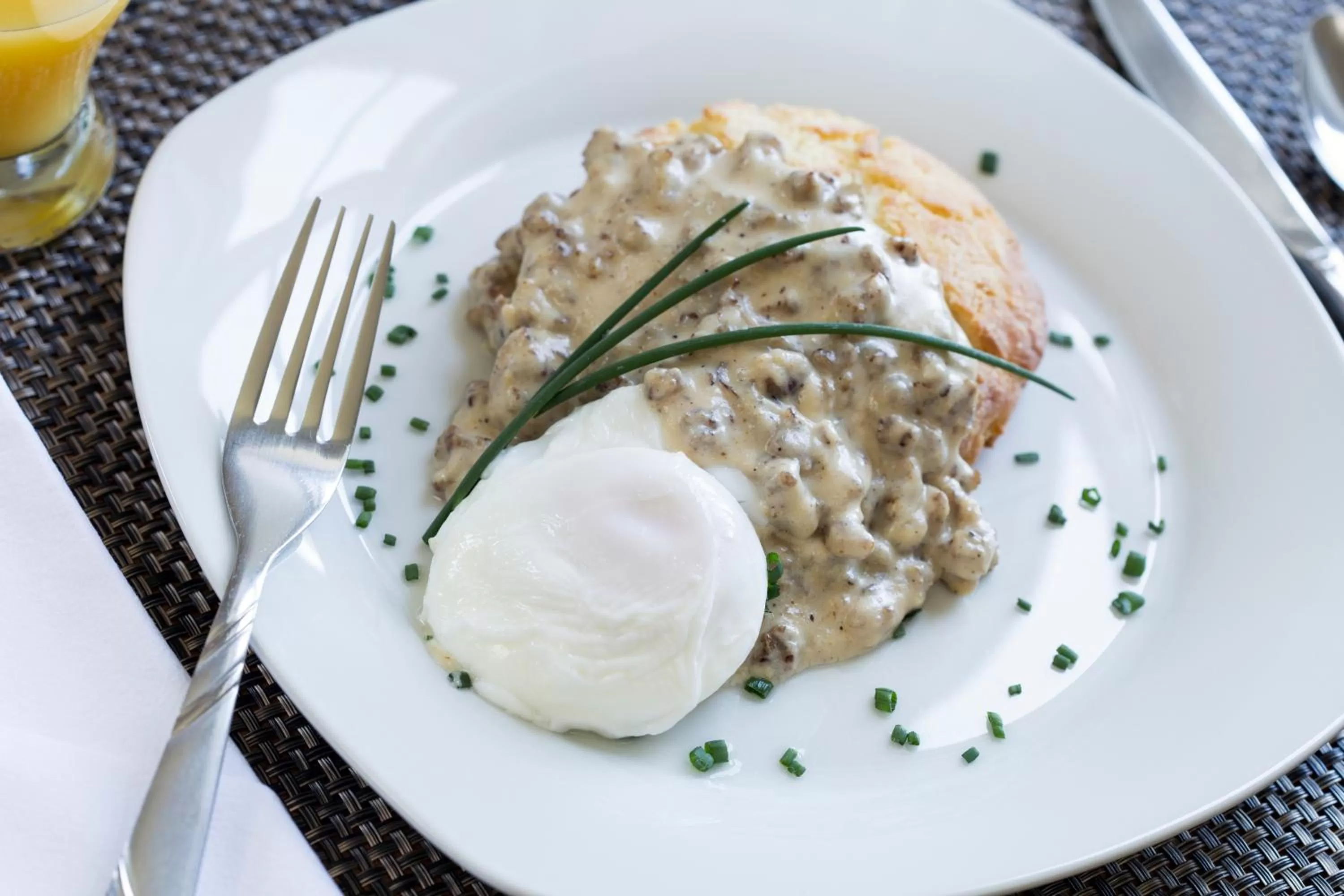 American breakfast in Pheasant Field Bed and Breakfast
