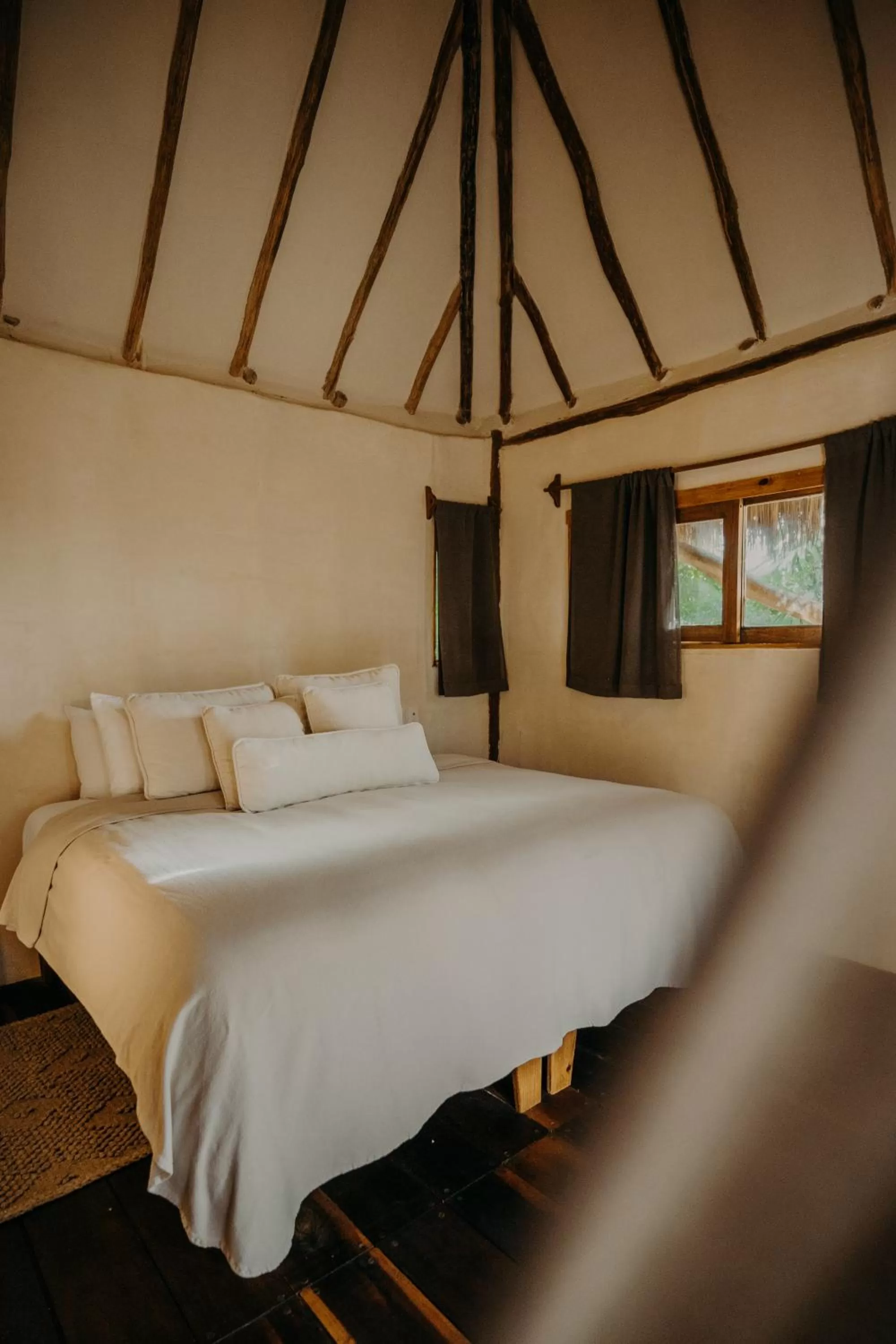 Bed in Papaya Playa Project, Tulum, a Member of Design Hotels