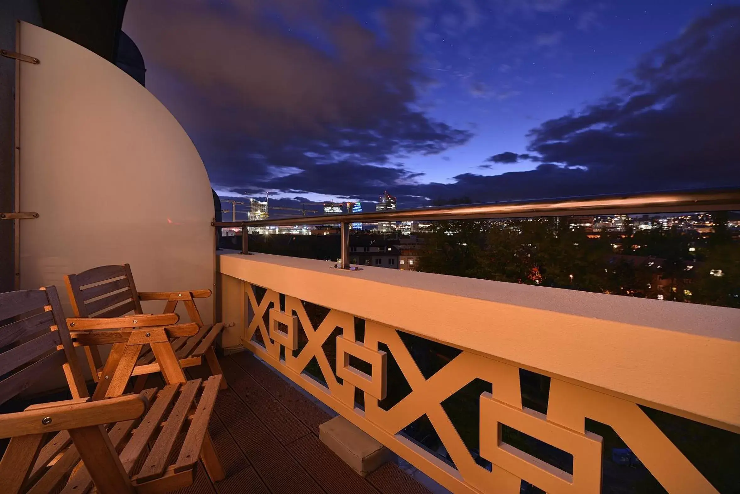 Balcony/Terrace in Apollo Hotel Bratislava