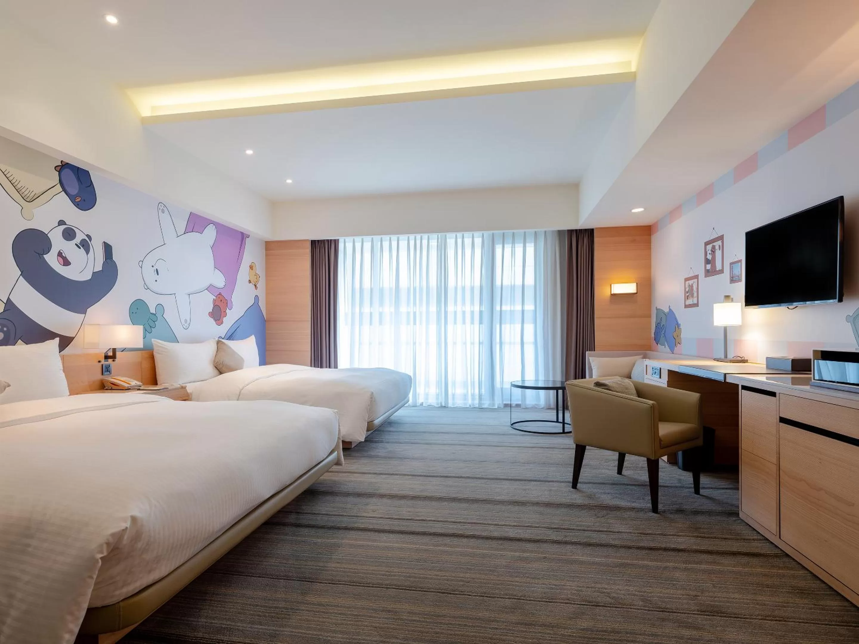 Photo of the whole room, Bed in Hotel COZZI Ximen Tainan