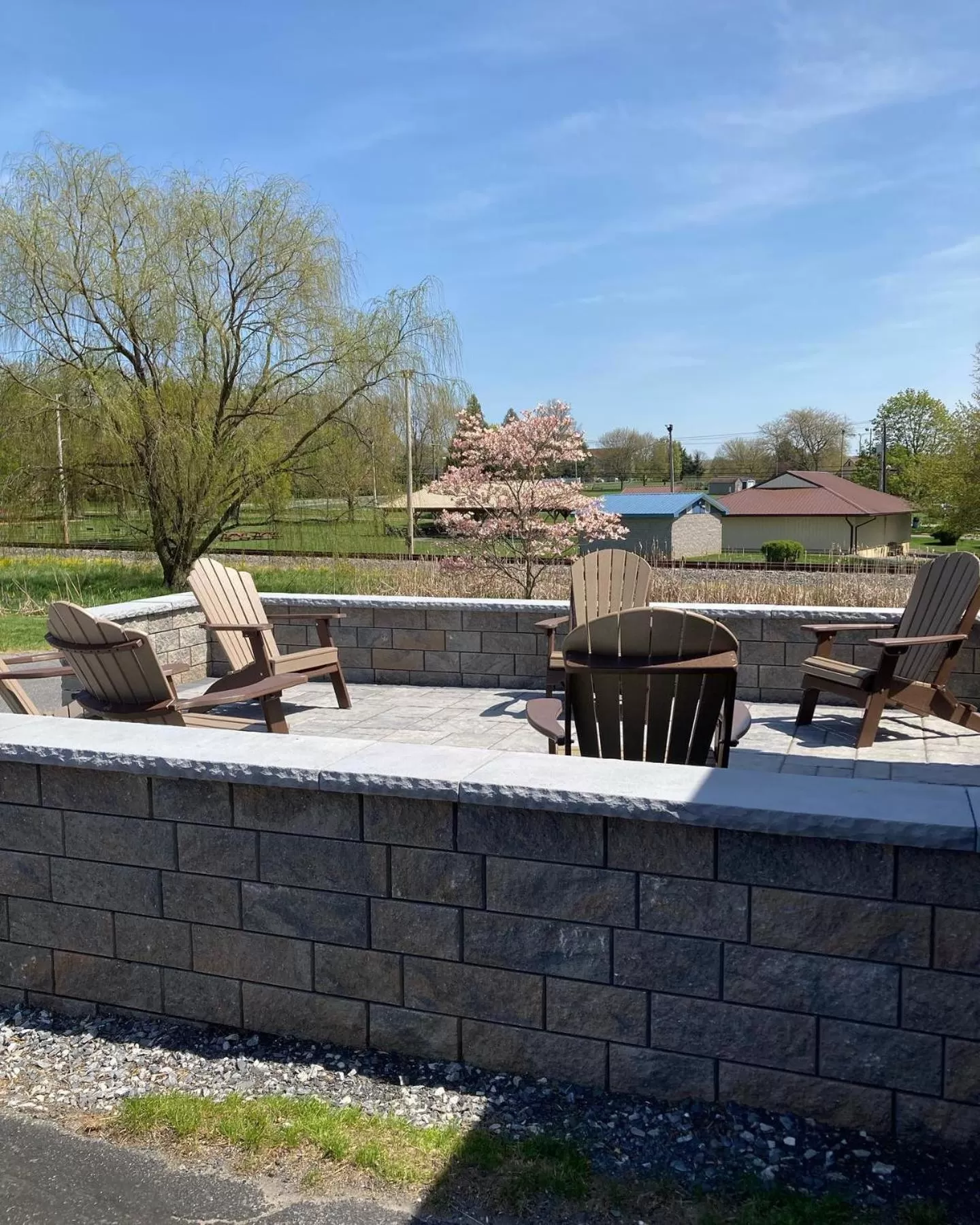 Patio in Country Squire Inn and Suites