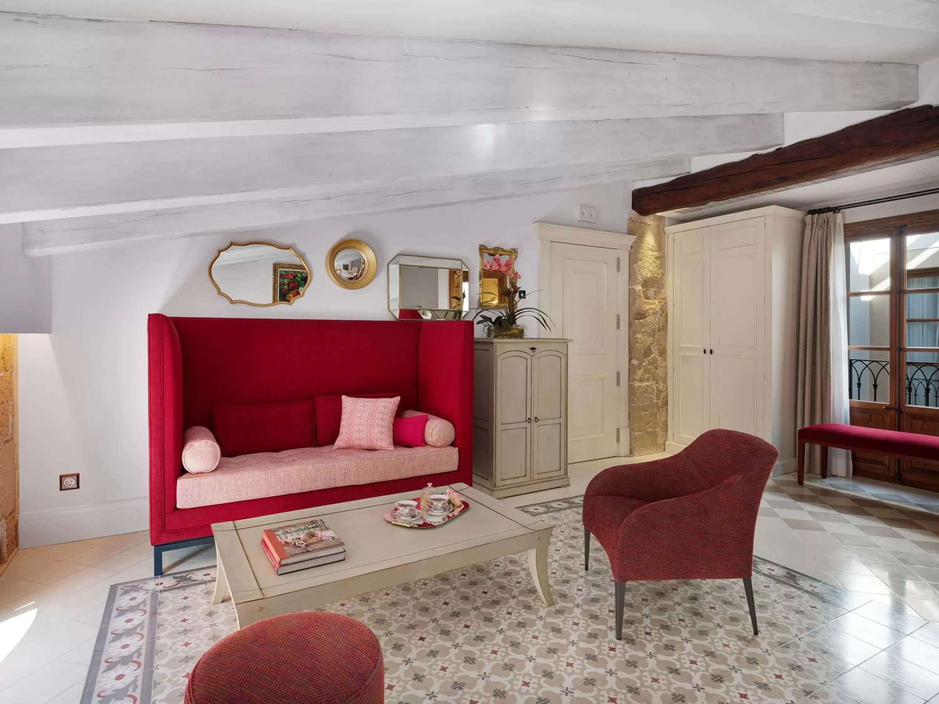 Living room, Seating Area in Hotel Gloria de Sant Jaume