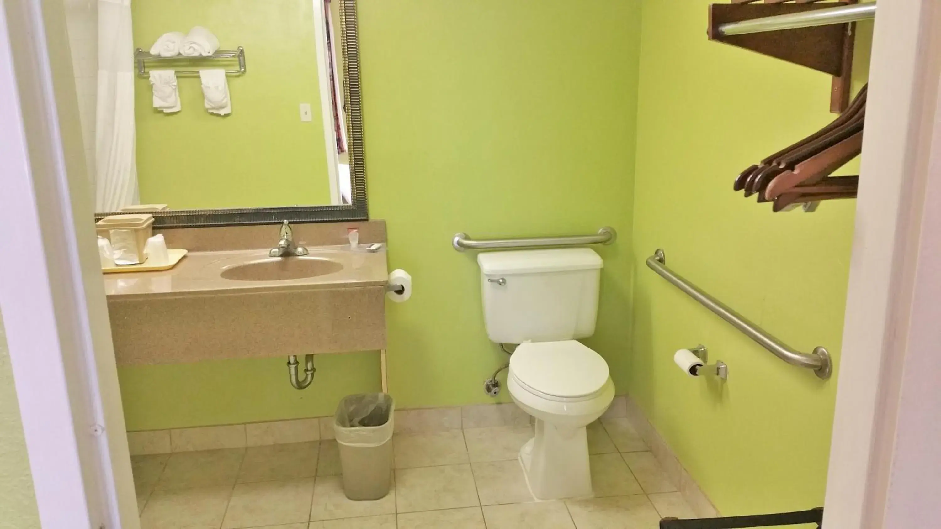 Bathroom in Motel 6-Lafayette, LA