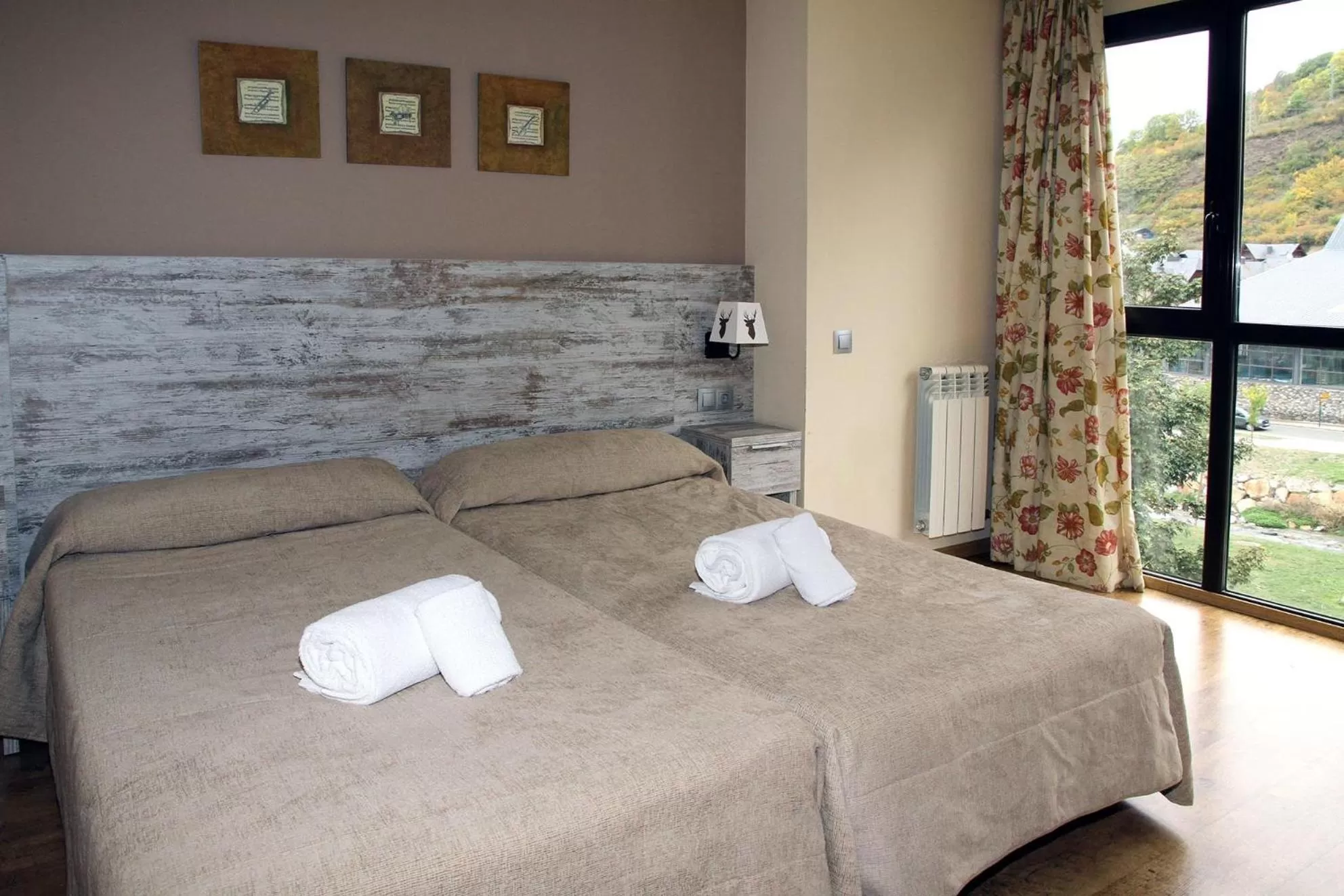 Bed in Aparthotel La Vall Blanca