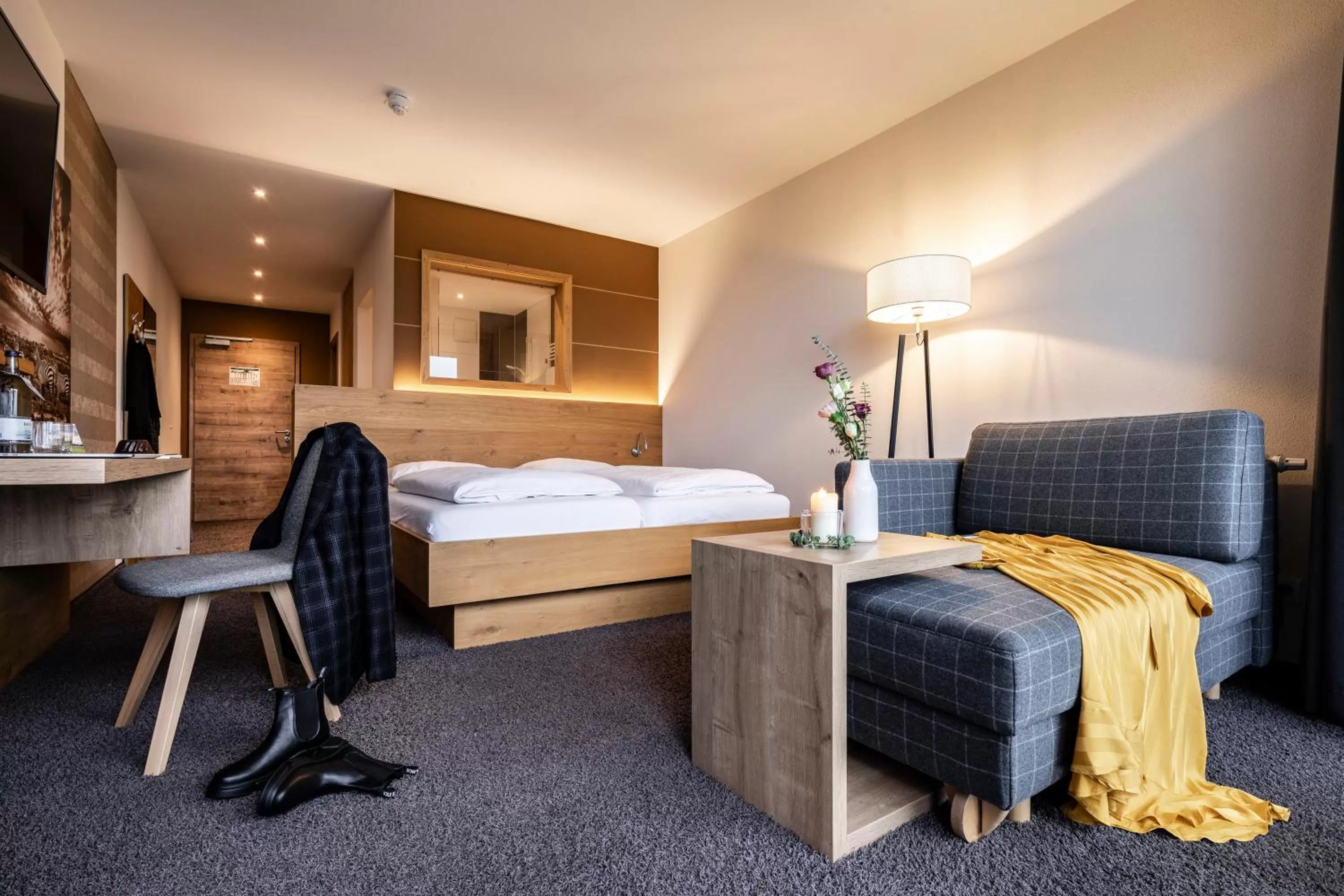 Photo of the whole room, Bed in Das Weitblick Allgäu