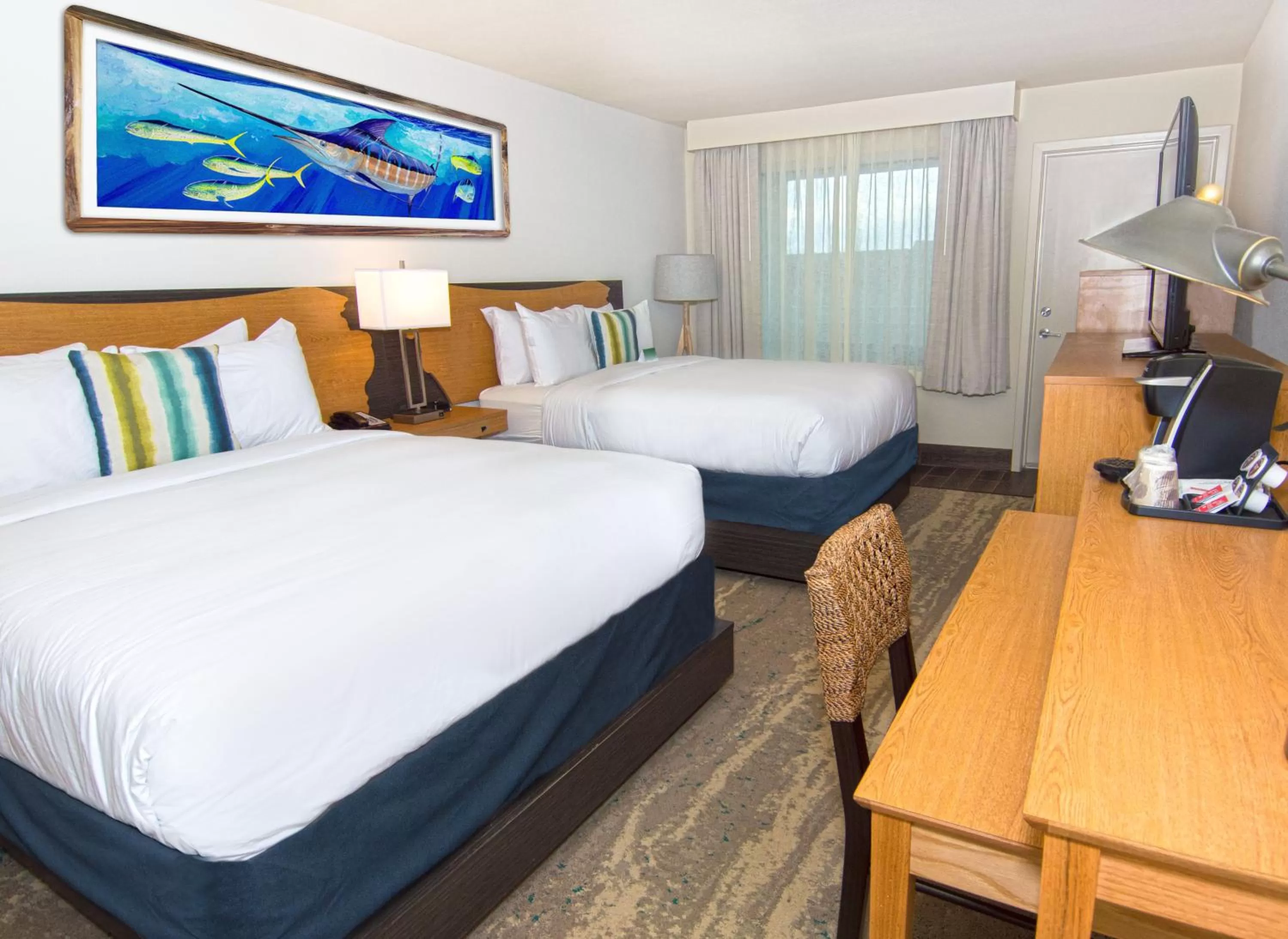 Photo of the whole room, Bed in Guy Harvey Resort on Saint Augustine Beach