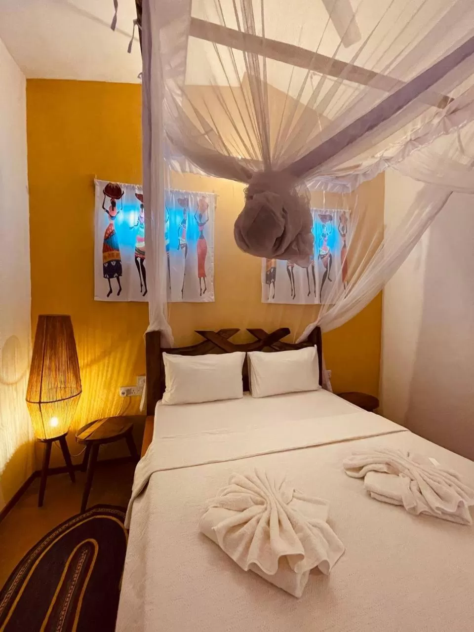 Bed in Babalao Bungalows