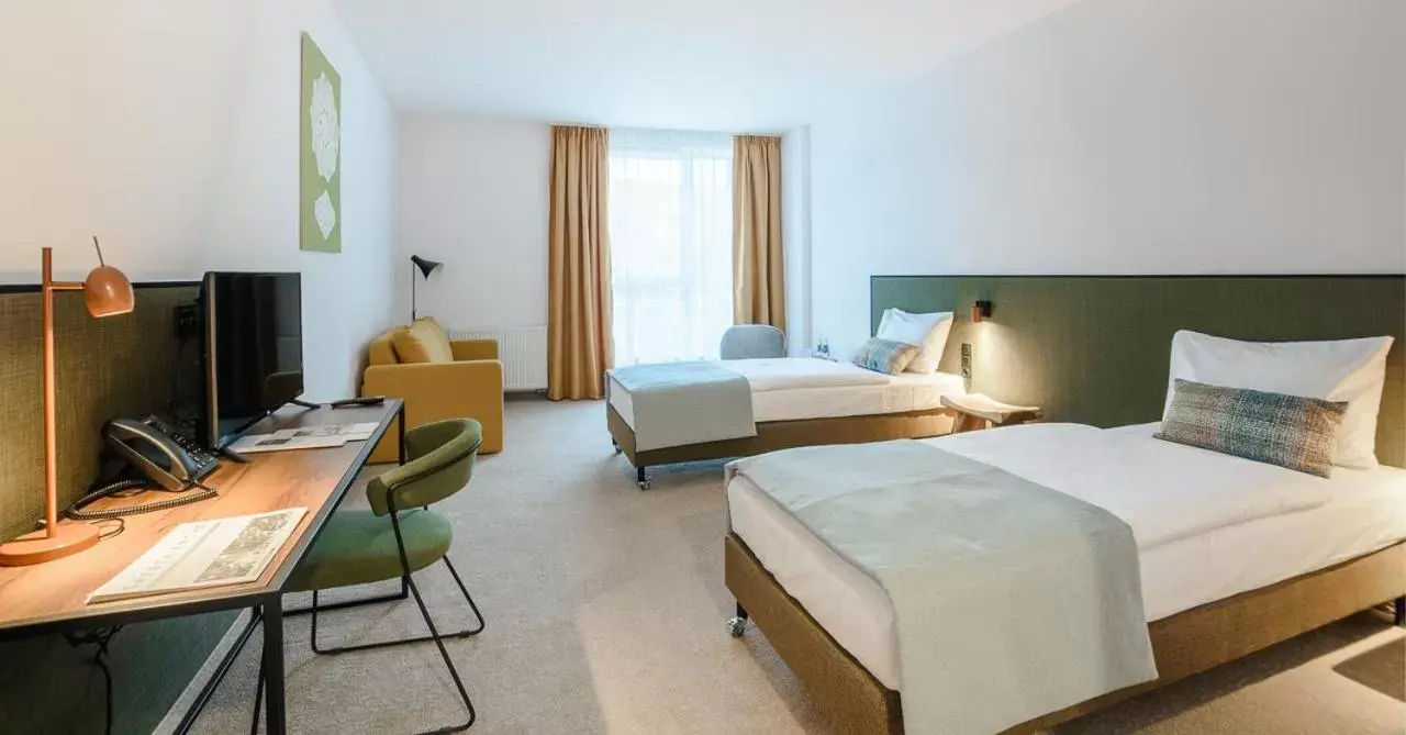 Bed in Arche Hotel Lublin Bed in Arche Hotel Lublin