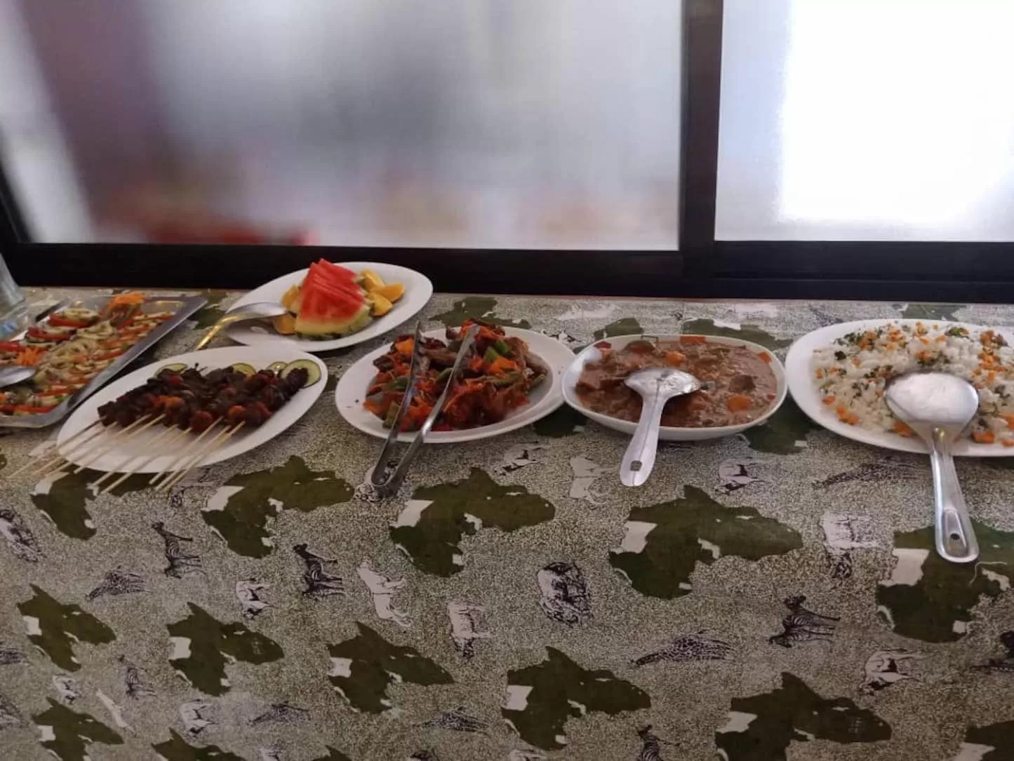 Food in Africa Lodge Arusha