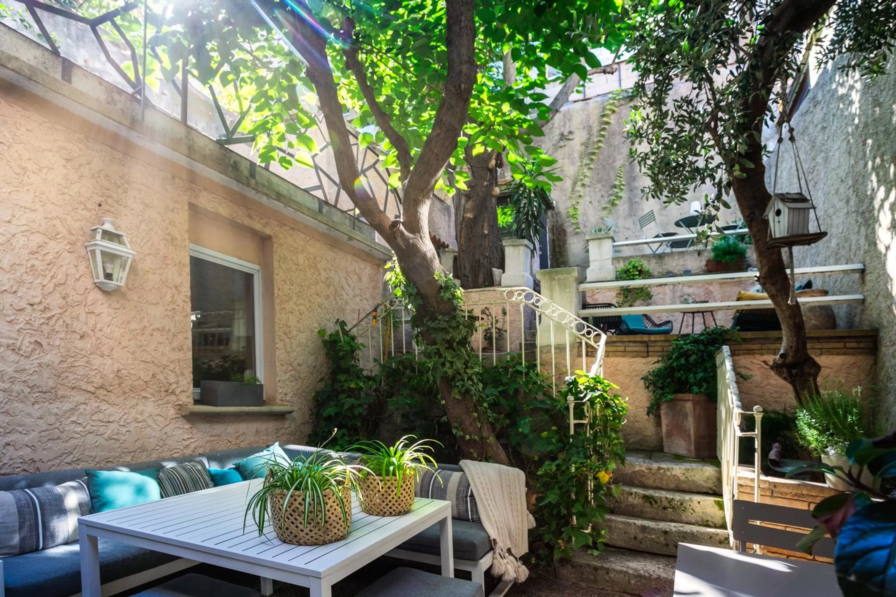Garden in Boutique Hôtel Azur
