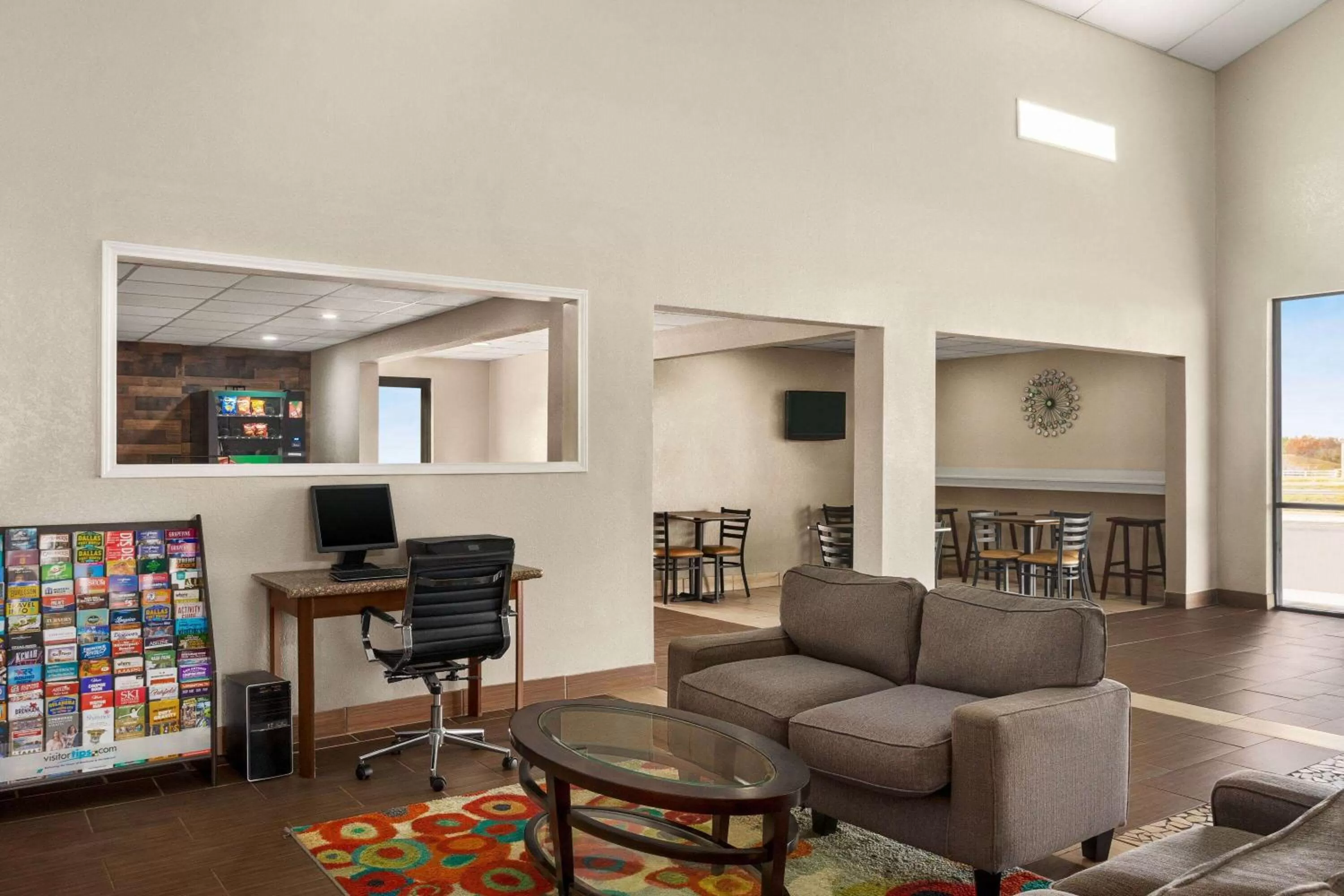 Lobby or reception in Super 8 by Wyndham Gainesville TX