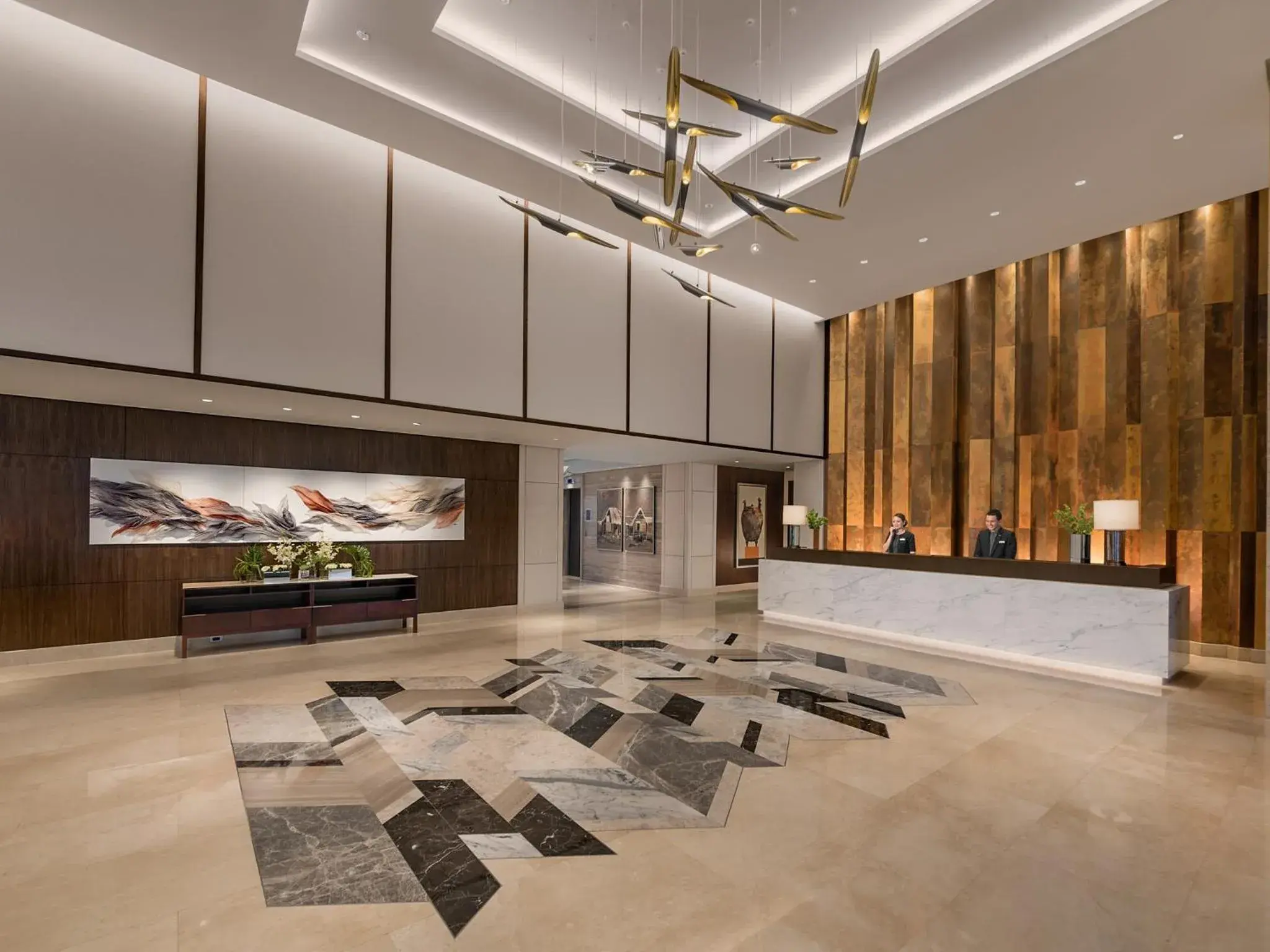 Lobby or reception in Somerset Alabang Manila