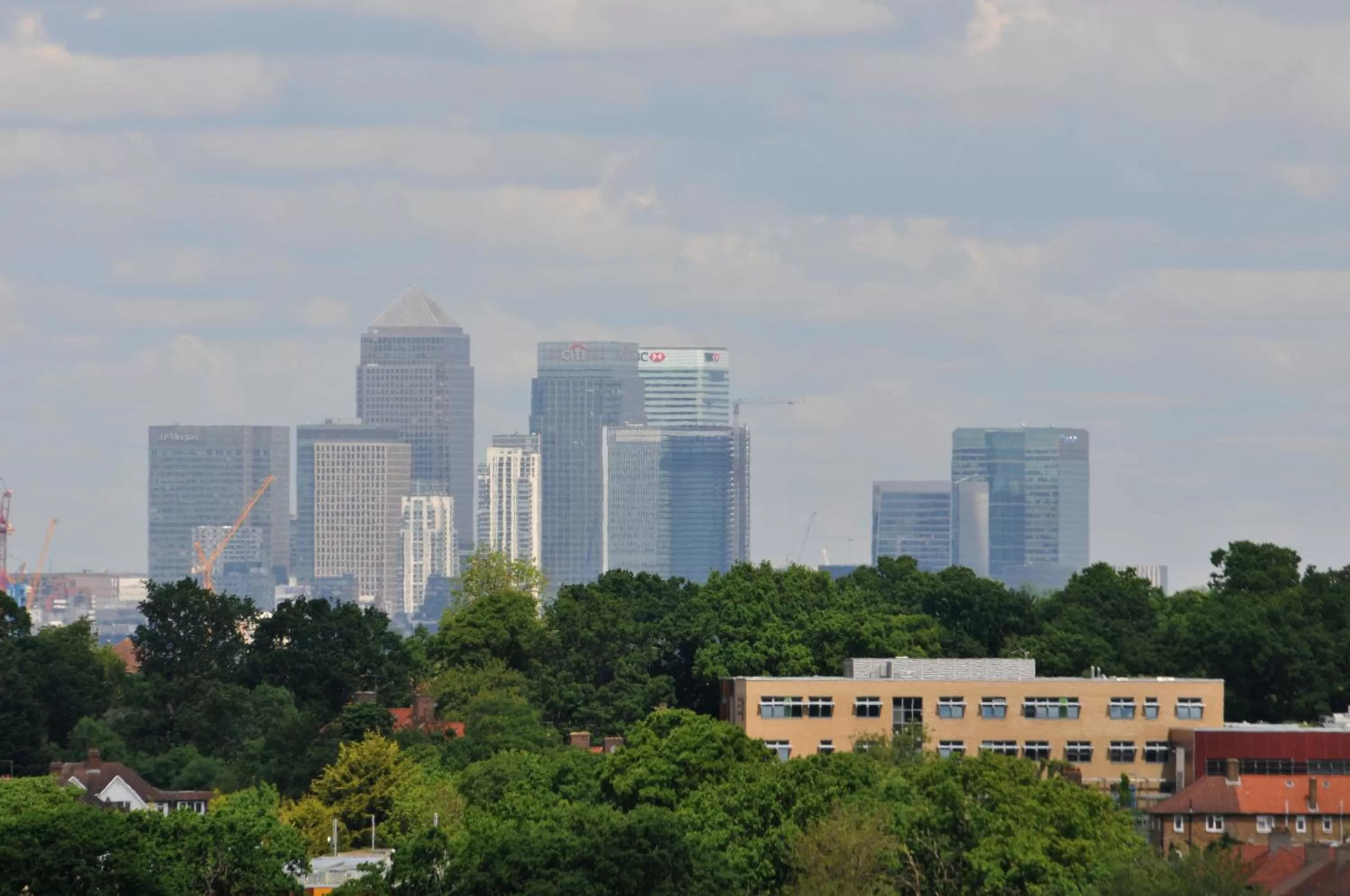 City view in Bromley Court Hotel London