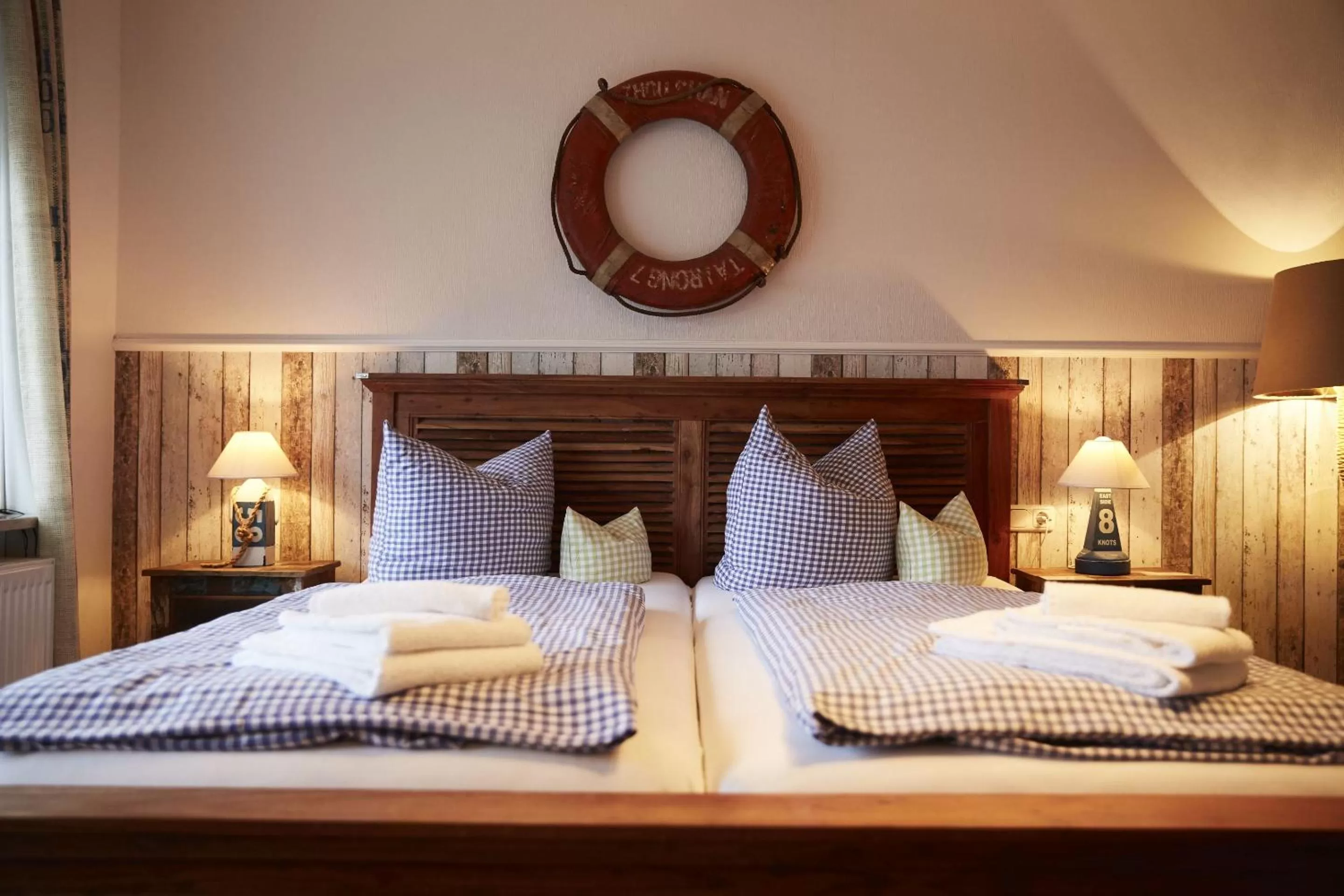 Bed in Bernstein-Hotel Bootshaus