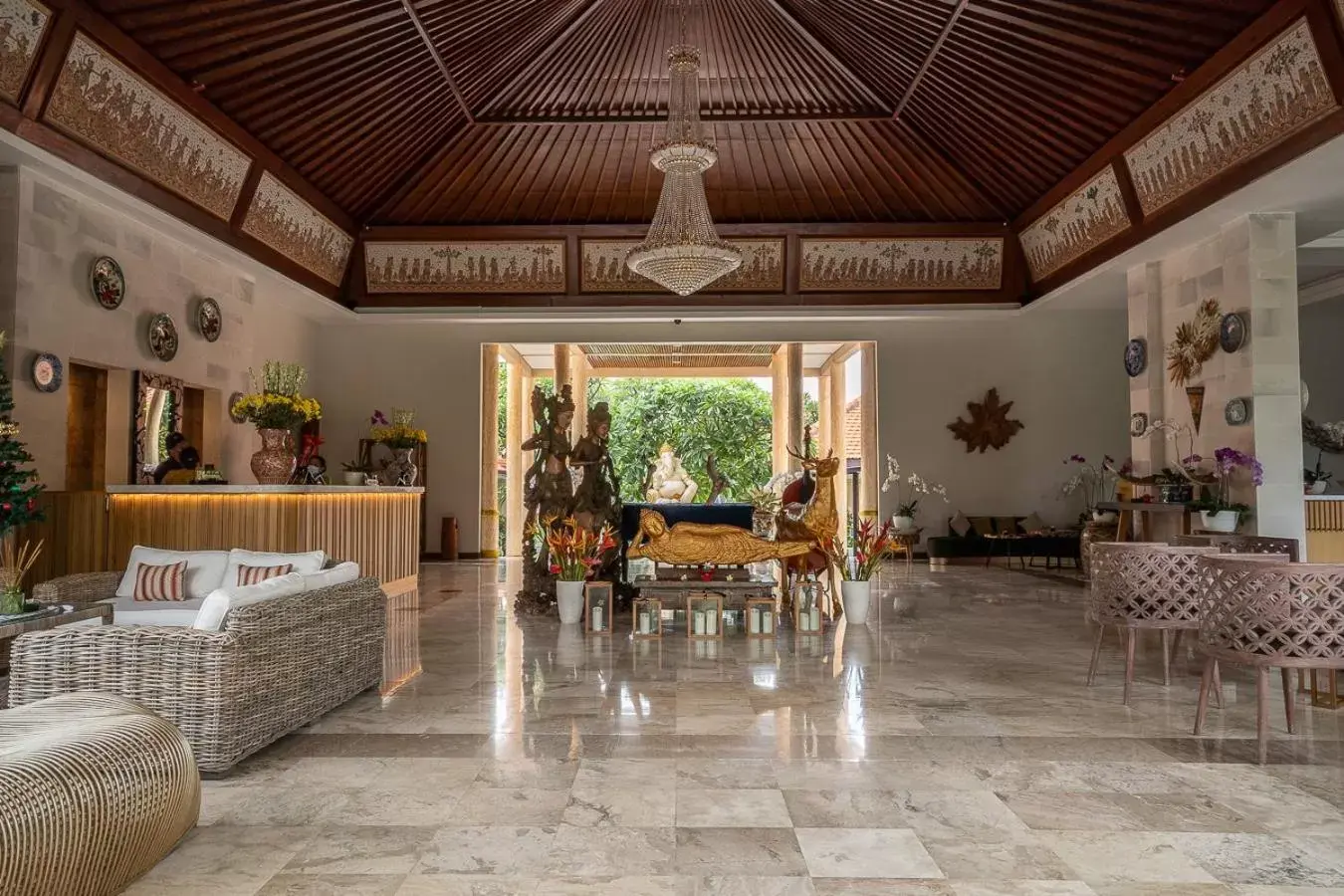 Lobby or reception in New Sunari Lovina Beach Resort Lobby or reception in New Sunari Lovina Beach Resort