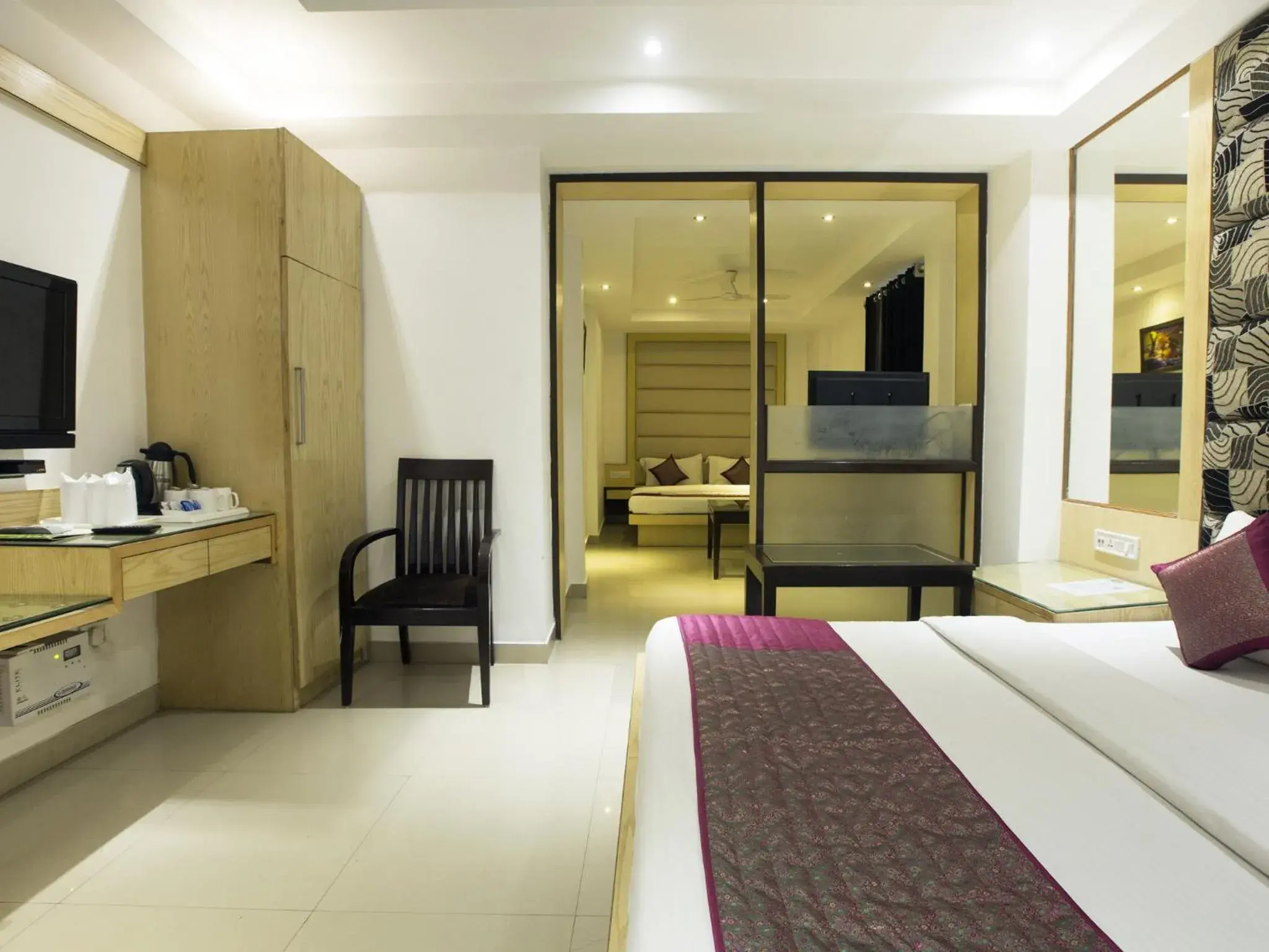 Bedroom in Hotel Krishna Deluxe-By RCG Hotels