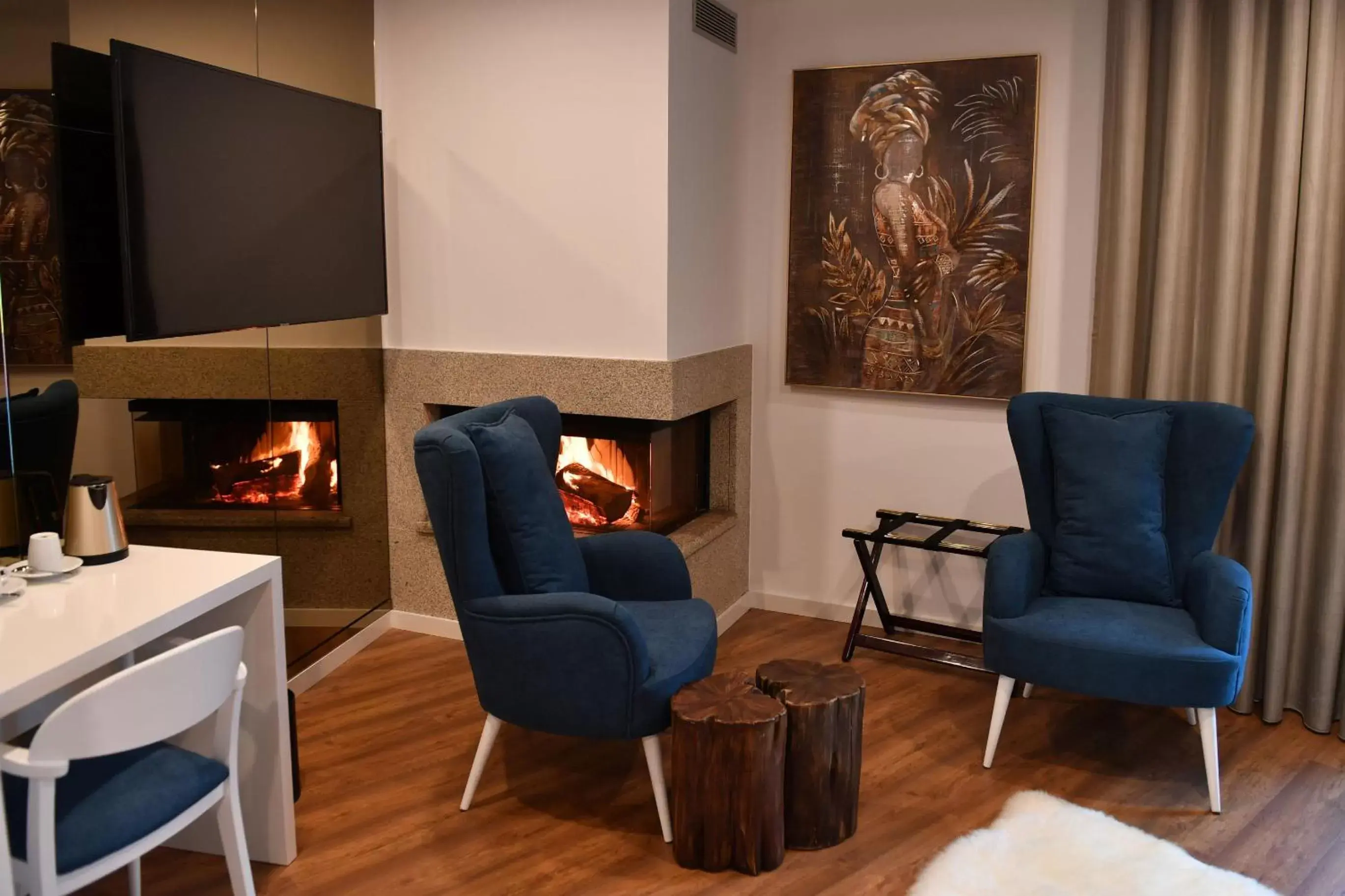 TV and multimedia, Seating Area in Casa das Carpas