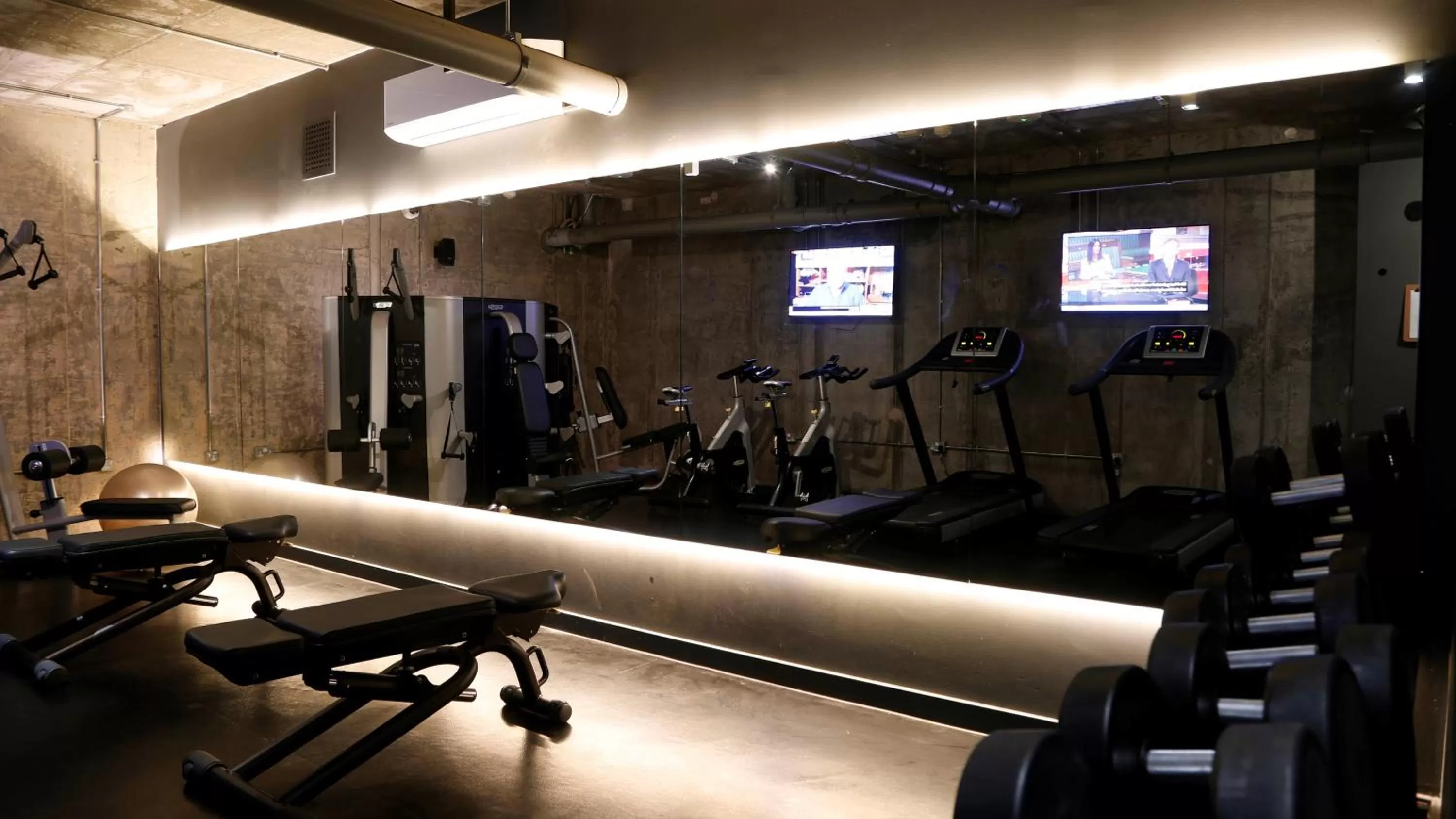 Fitness centre/facilities in Aparthotel Adagio London Brentford