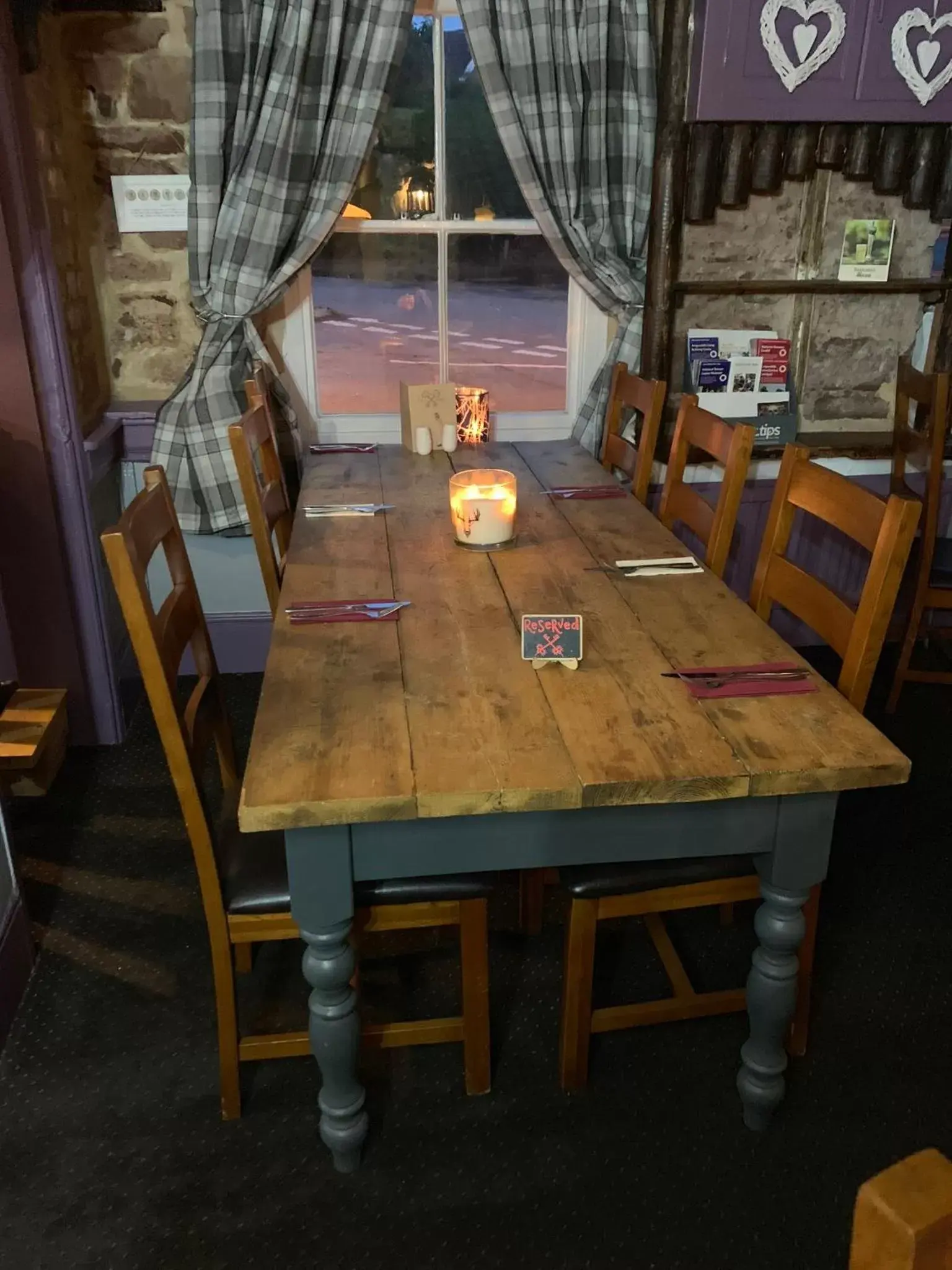 Dining Area in Crosskeys Inn Guest Rooms in Wye Valley