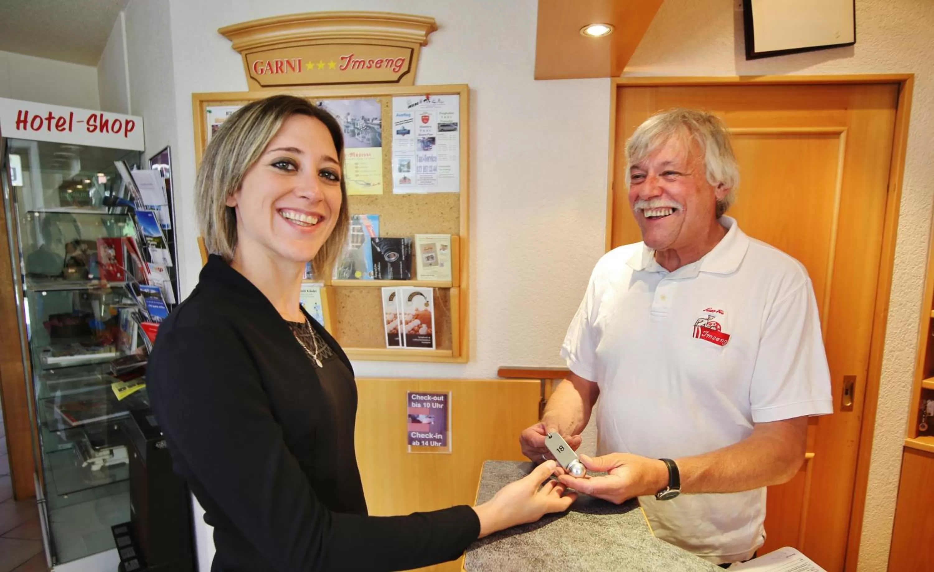 Lobby or reception in Hotel Imseng