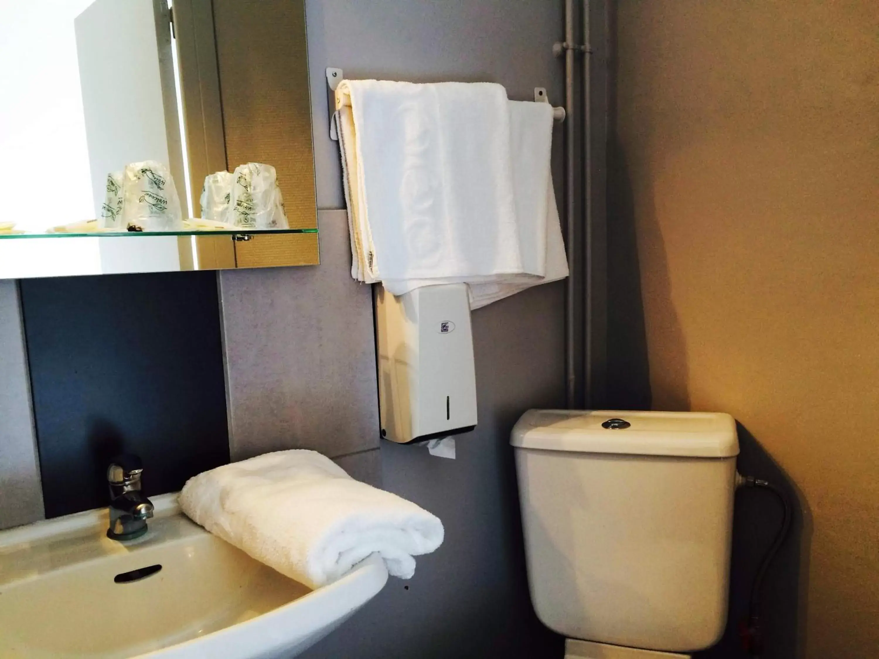 Bathroom in Hôtel De Normandie