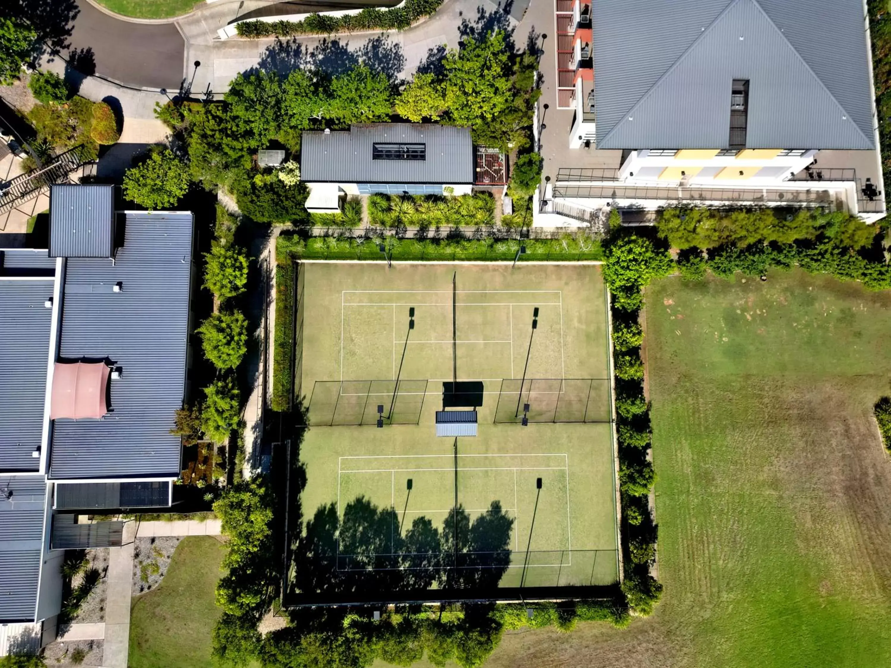 Tennis court, Bird's-eye View in Mercure Kooindah Waters Central Coast