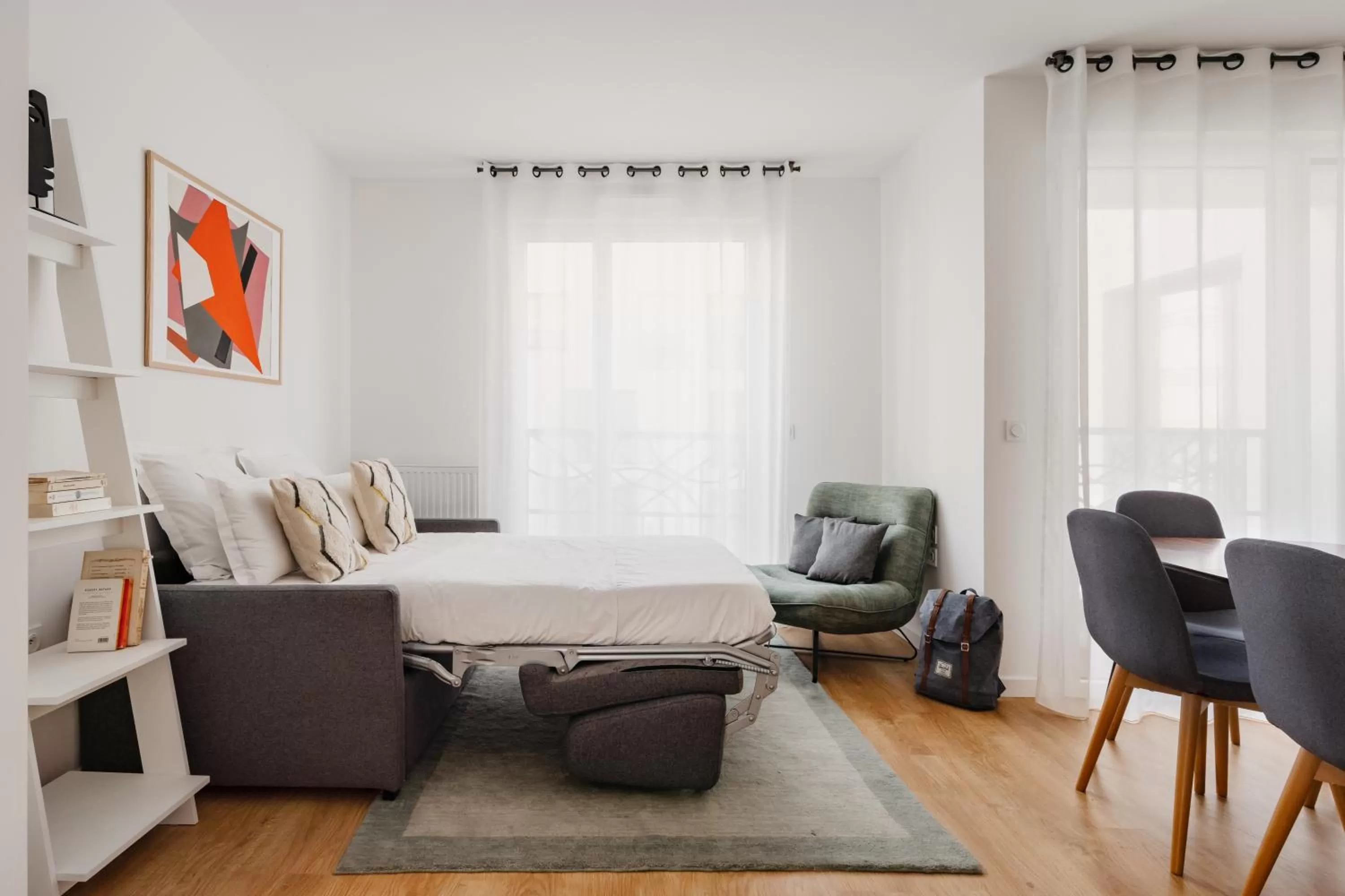 Living room in Edgar Suites Châtillon