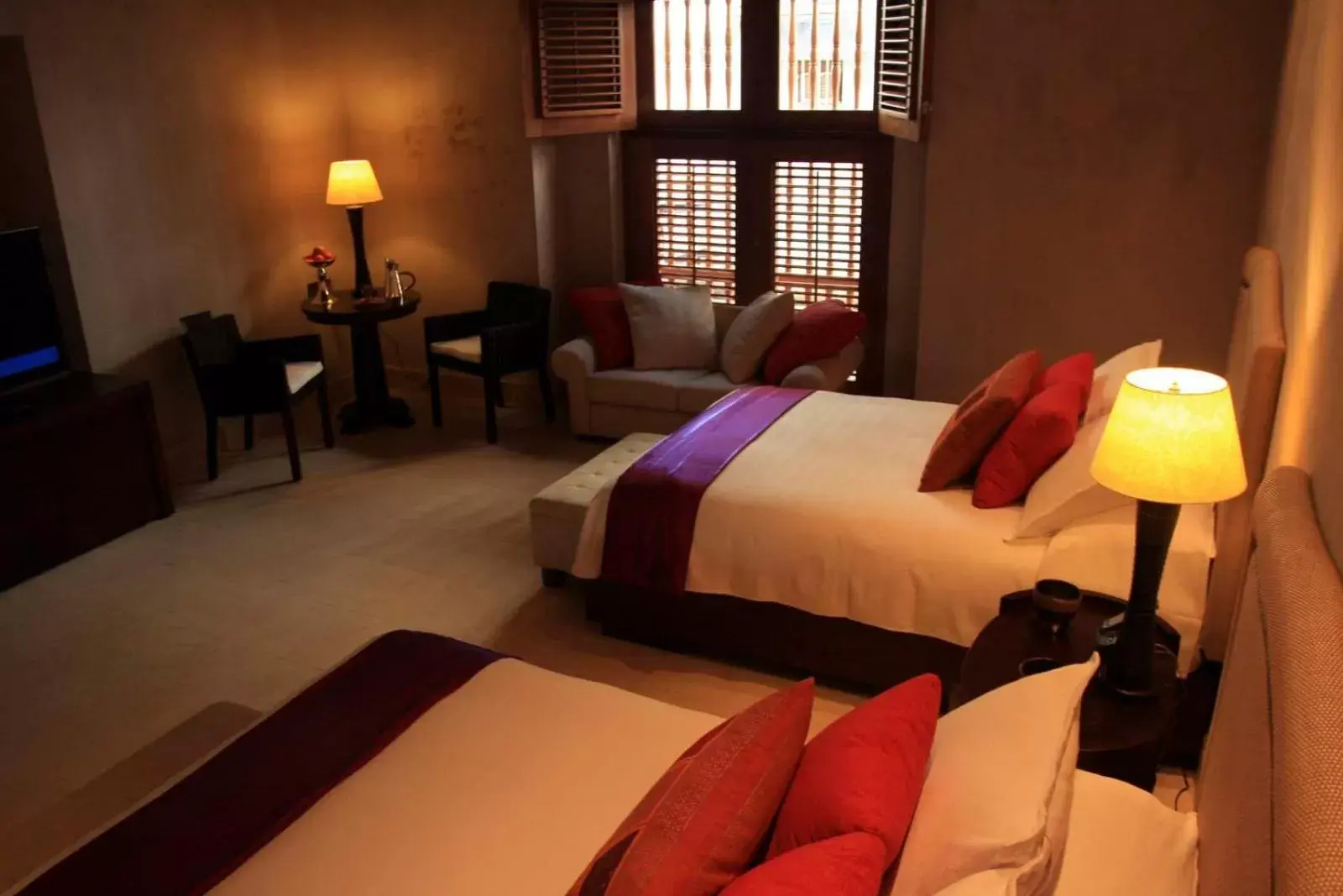 Bed in Ananda Hotel Boutique