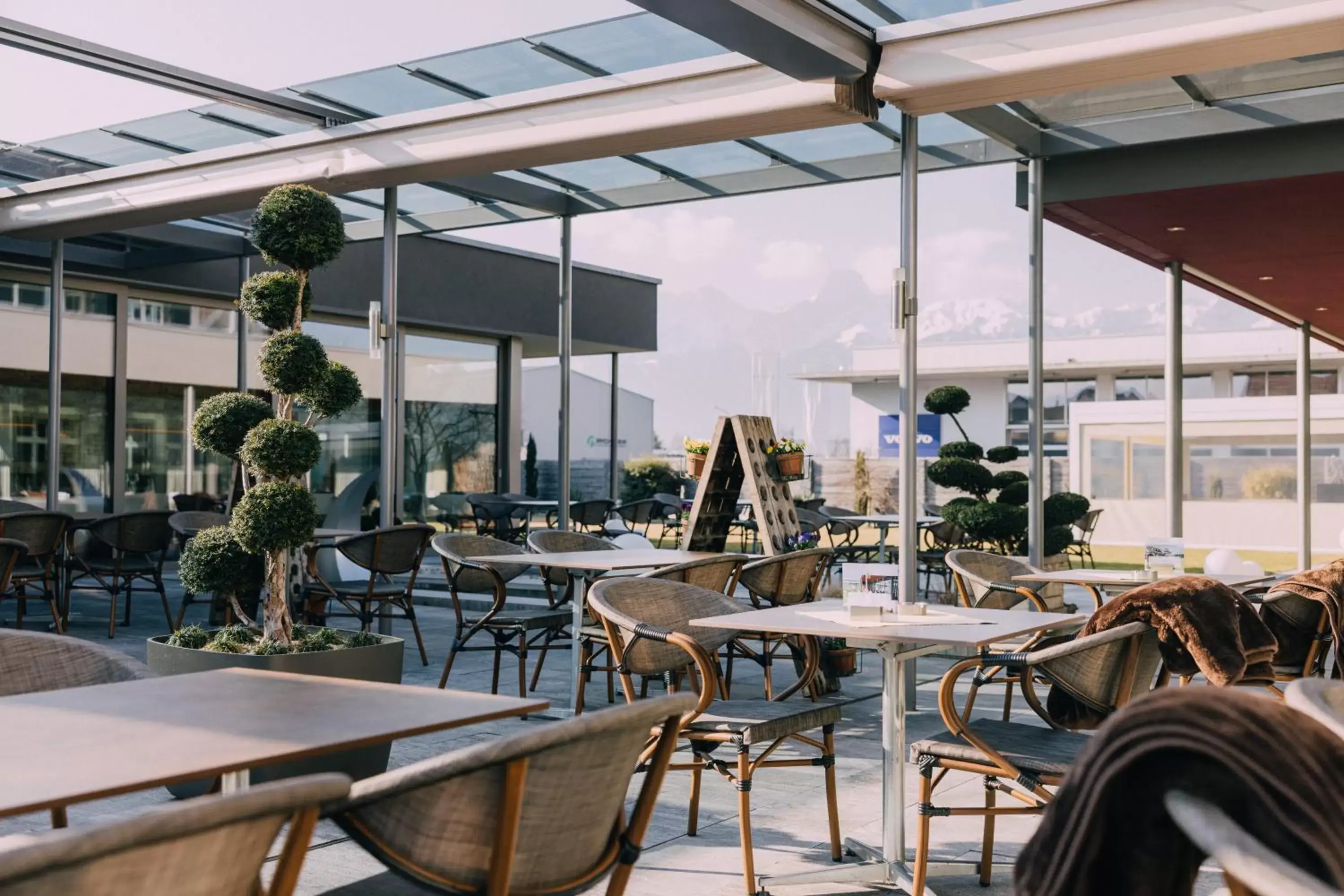 Balcony/Terrace, Restaurant/Places to Eat in Schützen Steffisburg